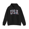 USA Floral Hoodie