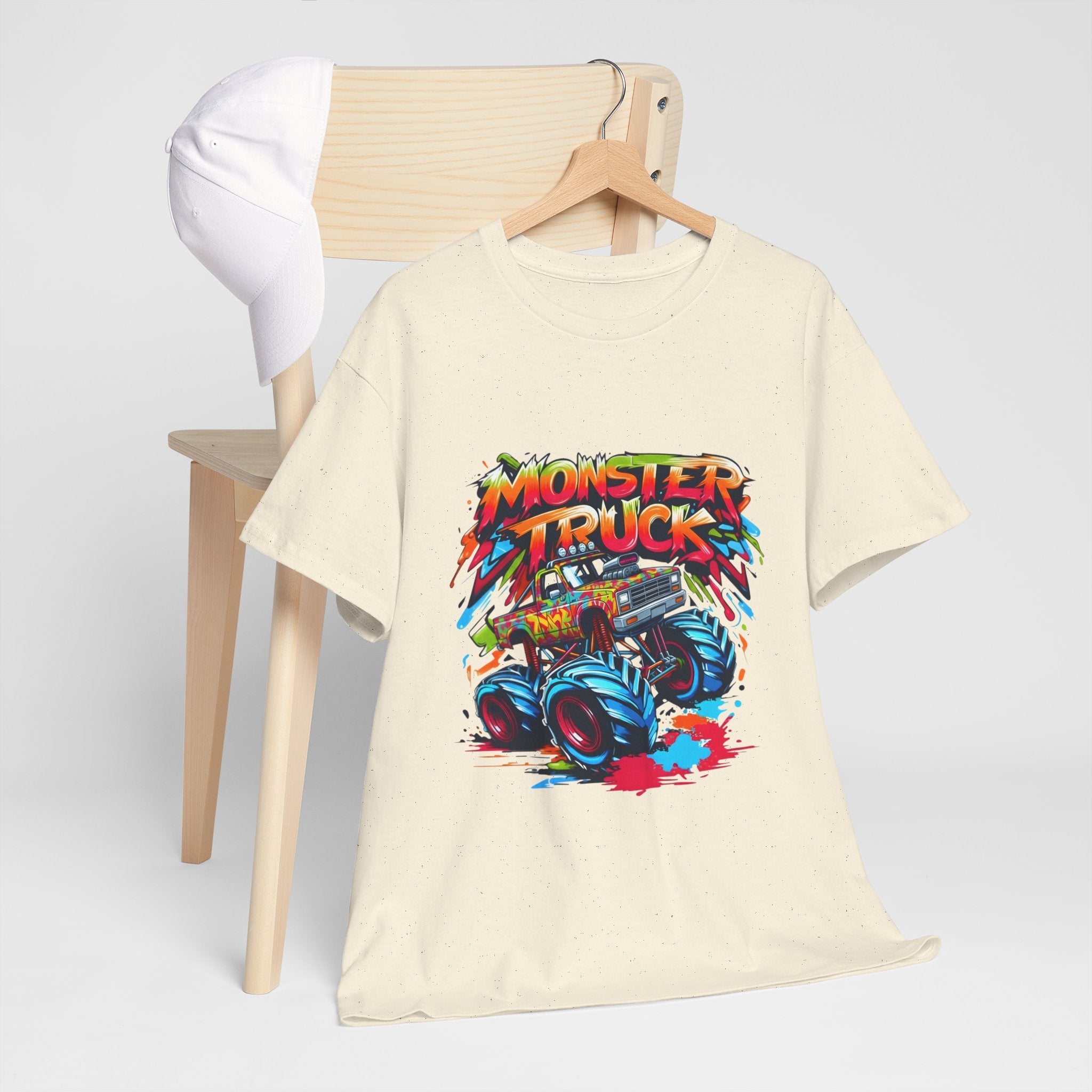 Monster Trucks Graffiti T- Shirt Printify