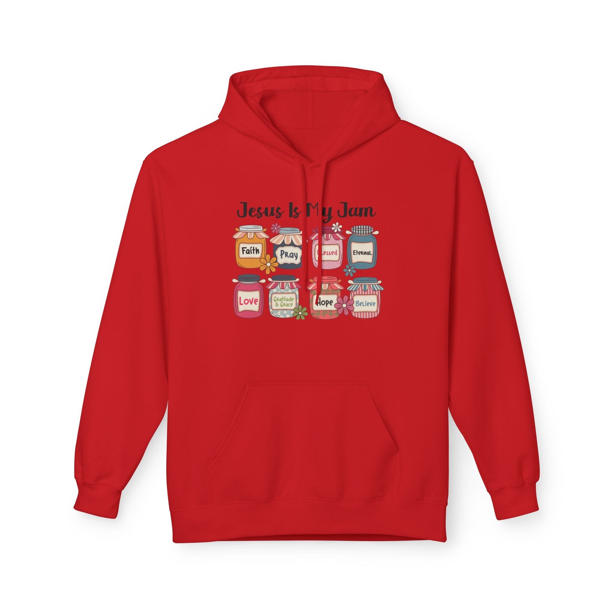 Jesus Is My Jam Graphic Hoodie Printify