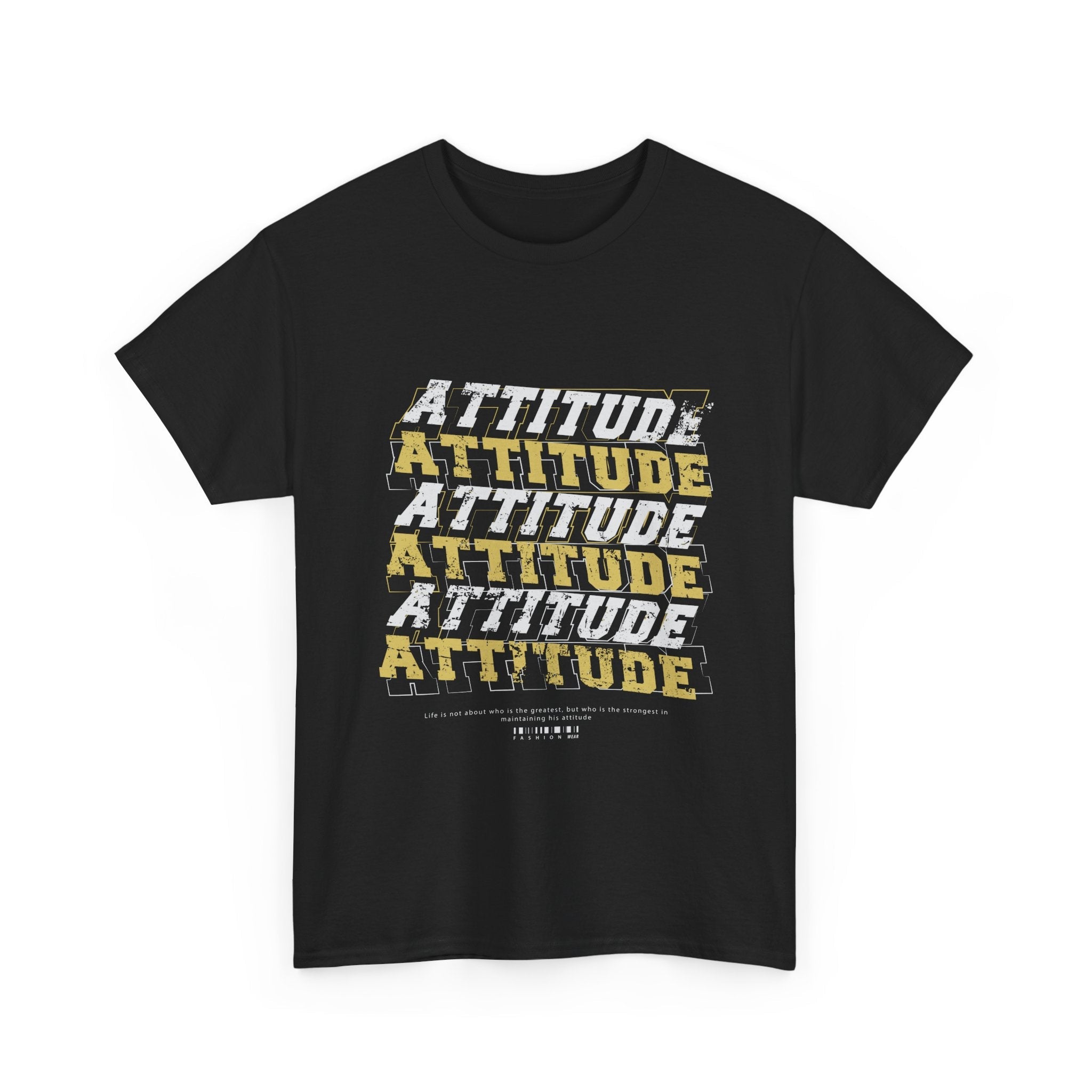 Bold Attitude Slogan T- Shirt Printify