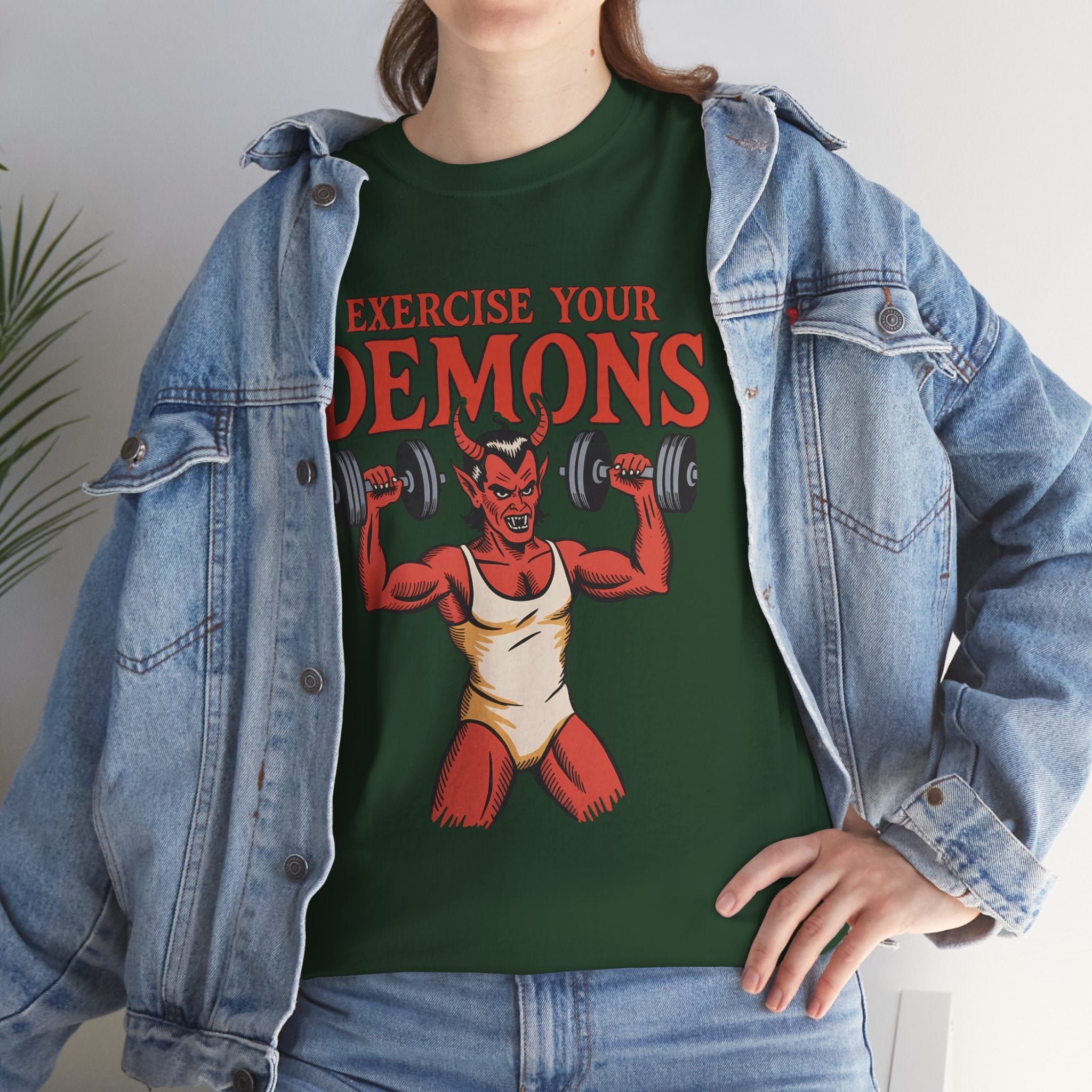 Exercise Your Demons T-Shirt Printify
