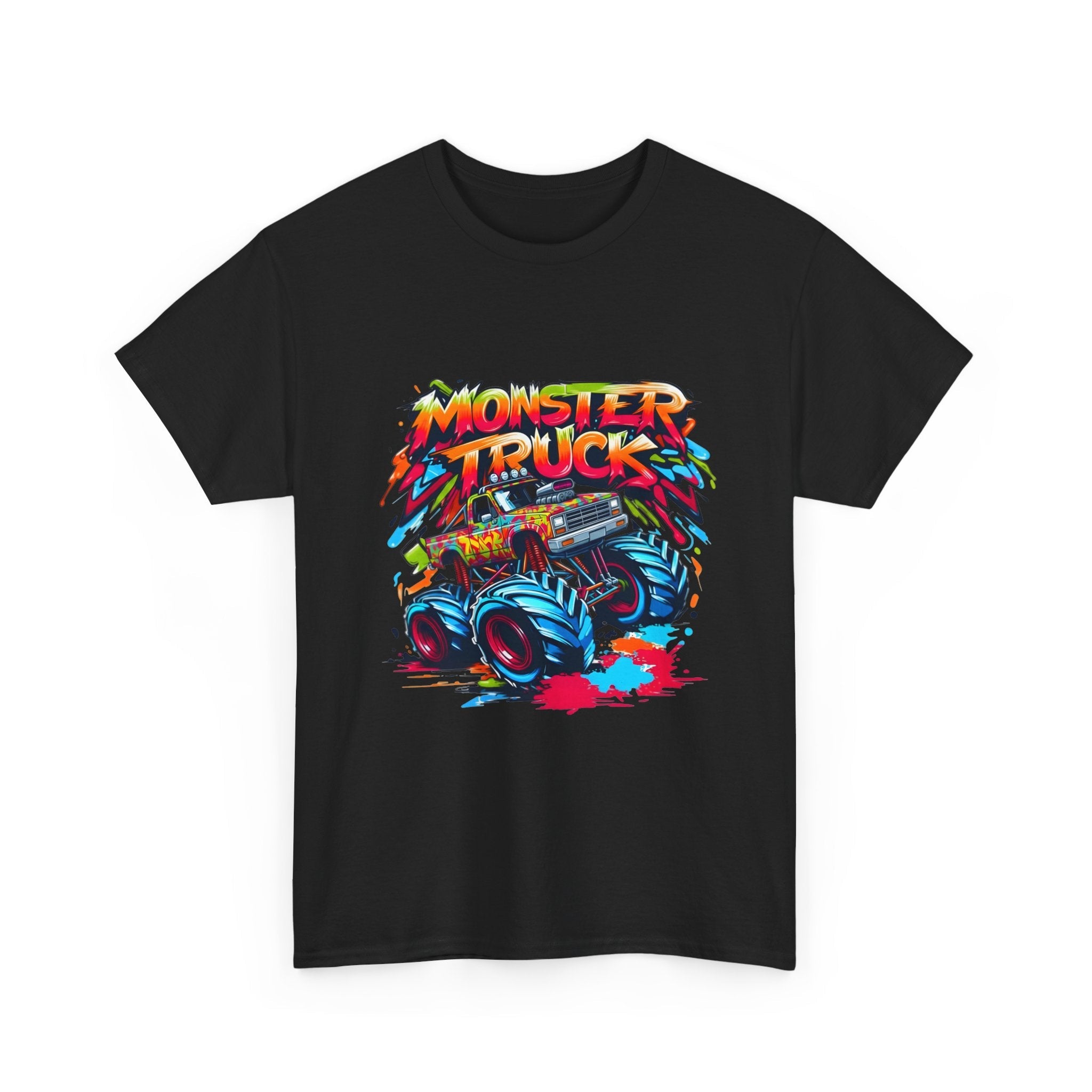Monster Trucks Graffiti T- Shirt Printify