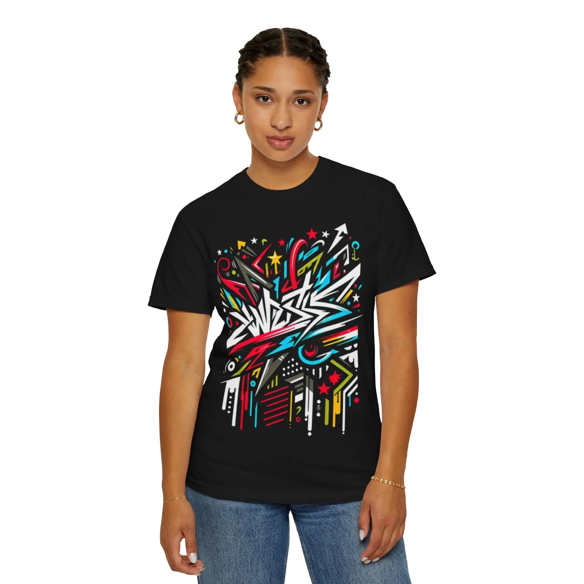 Colorful Graffiti Unisex T-Shirt Printify