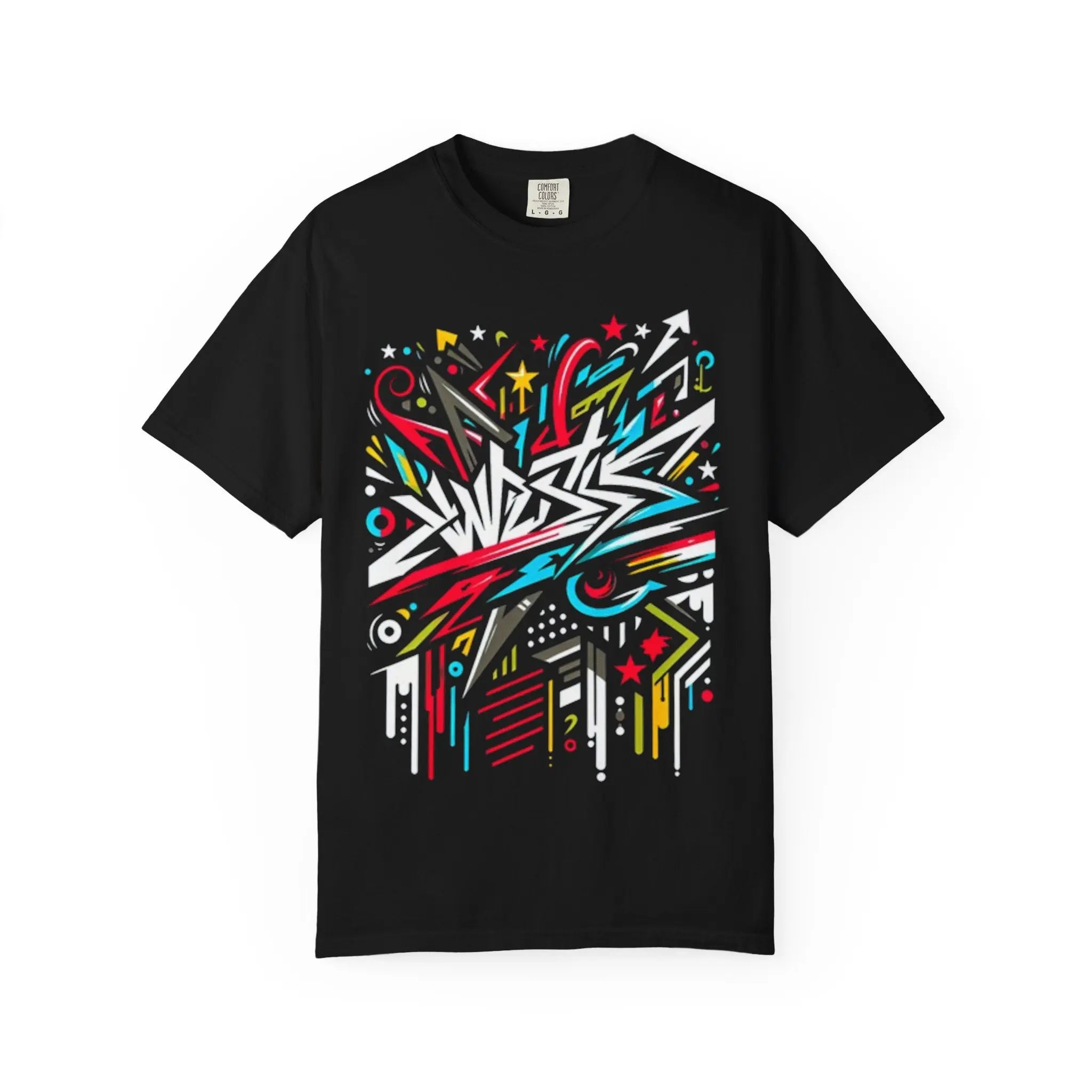 Colorful Graffiti Unisex T-Shirt Printify