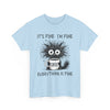 Sarcastic Funny Cat T- Shirt Printify