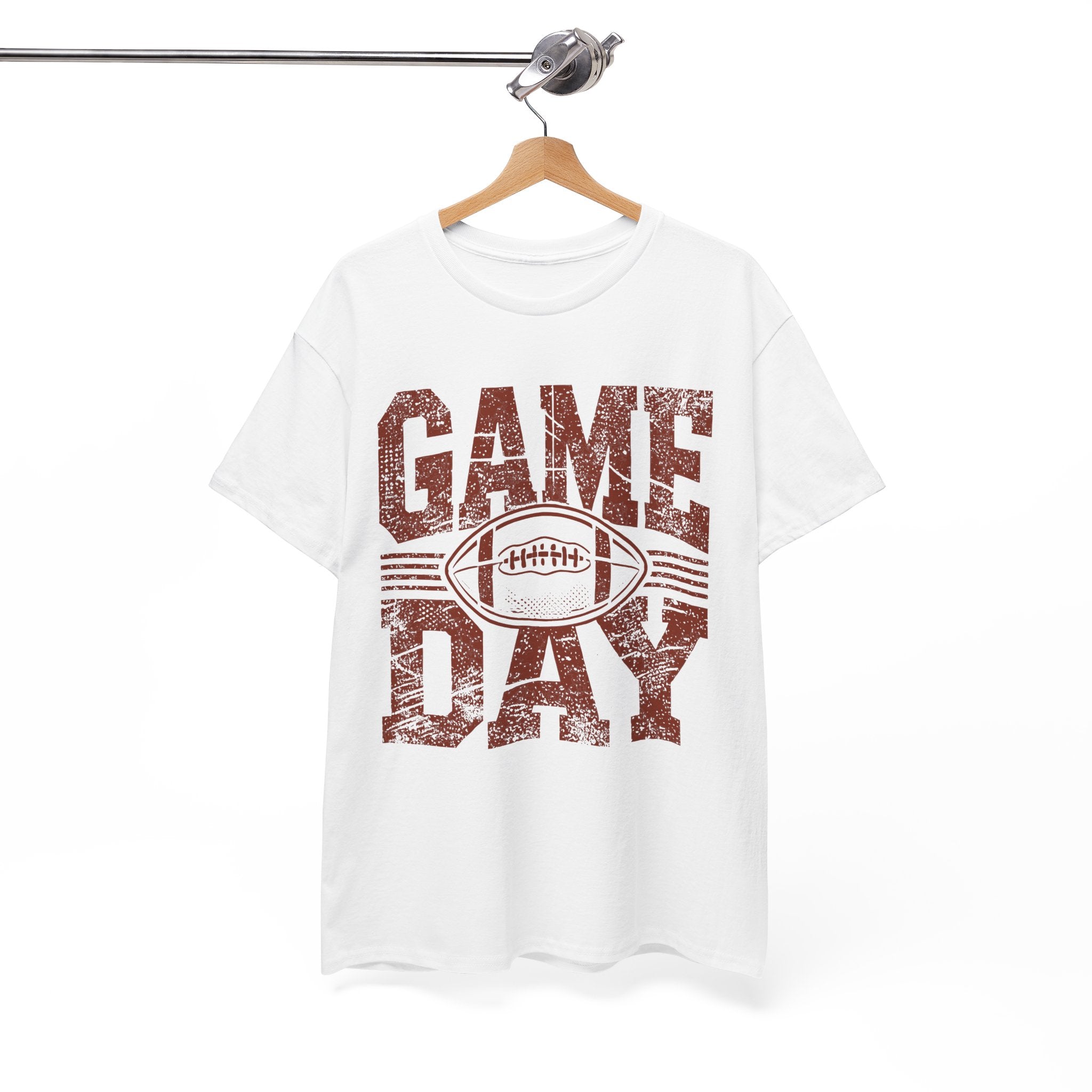 Vintage Football Game Day T-Shirt Printify