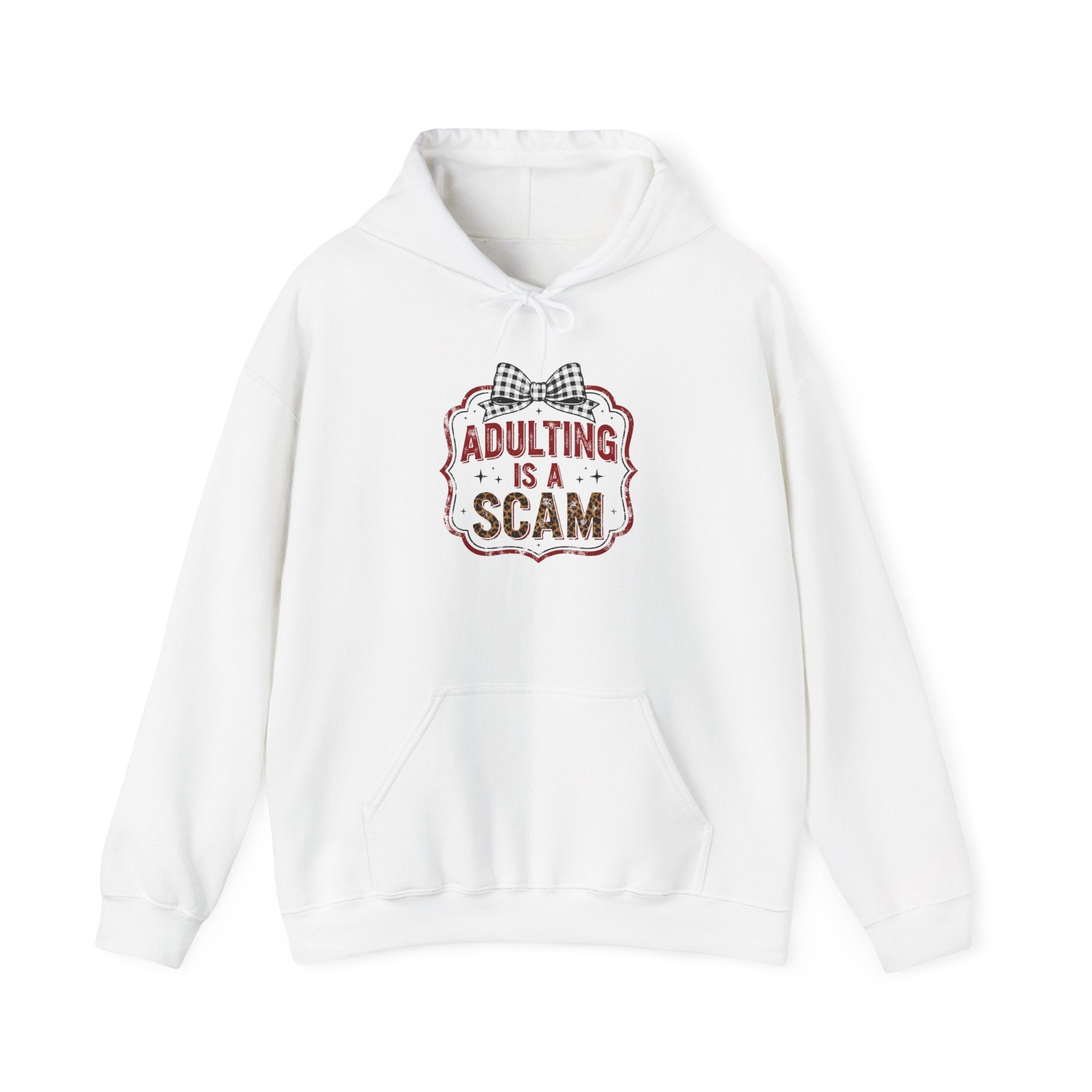 Adulting Is a Scam Hoodie