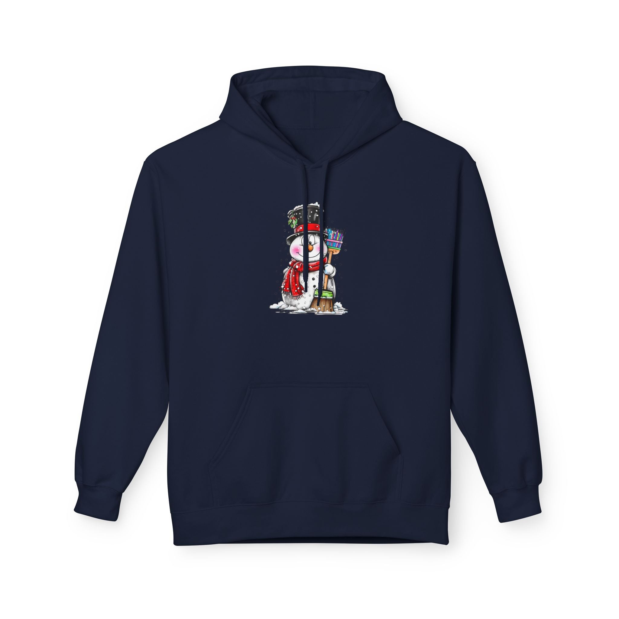 Winter Snowman Christmas Hoodie Printify