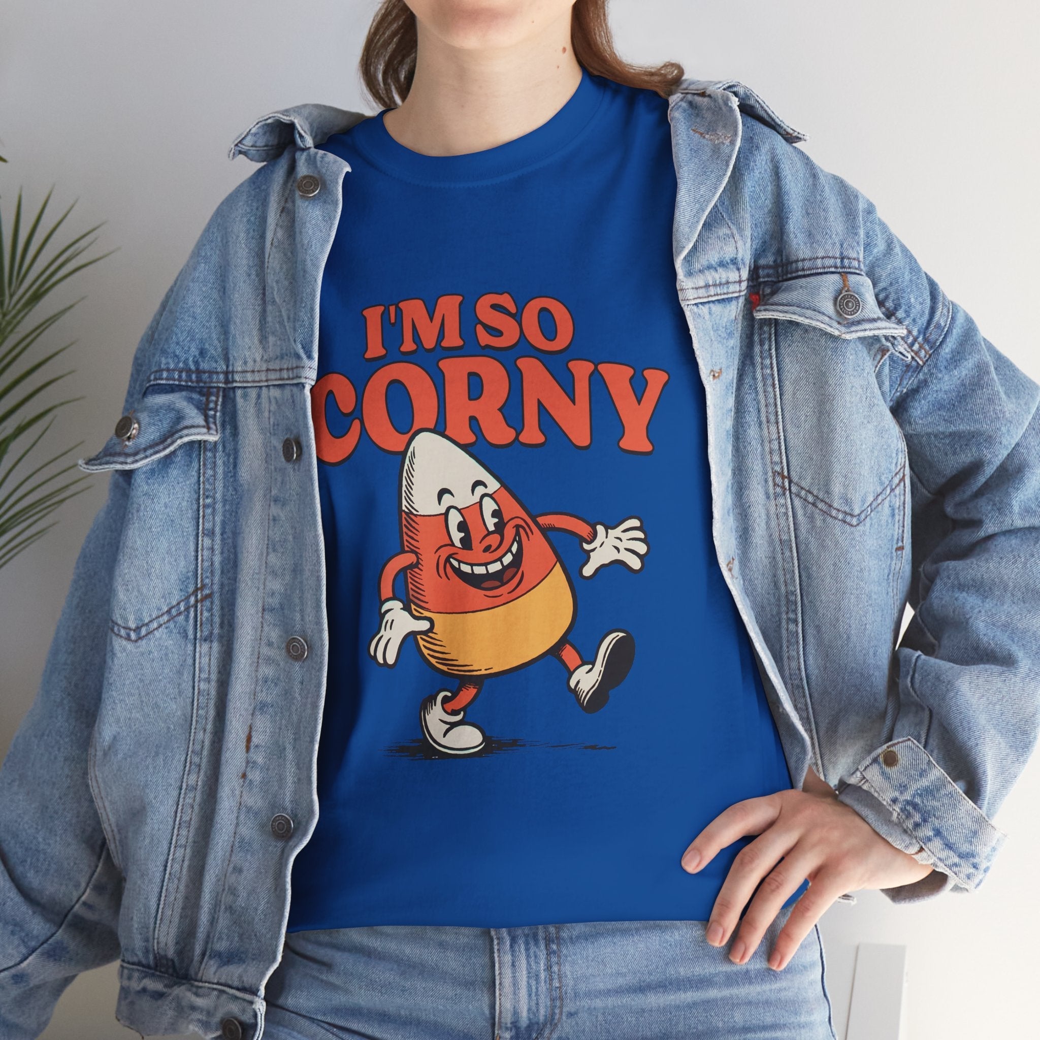 Funny Corny Graphic T-Shirt Printify