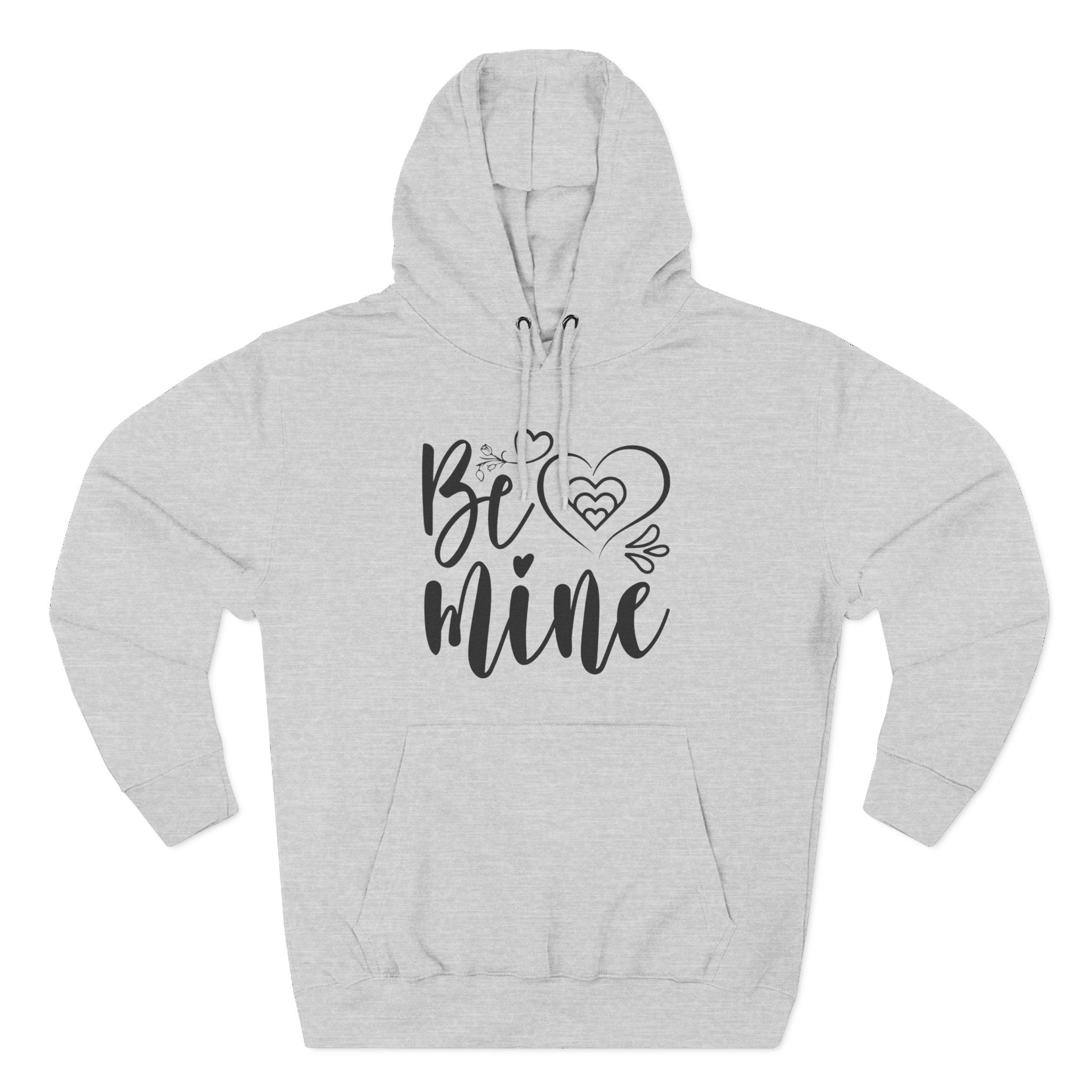 Be Mine - Romantic Heart Hoodie Printify