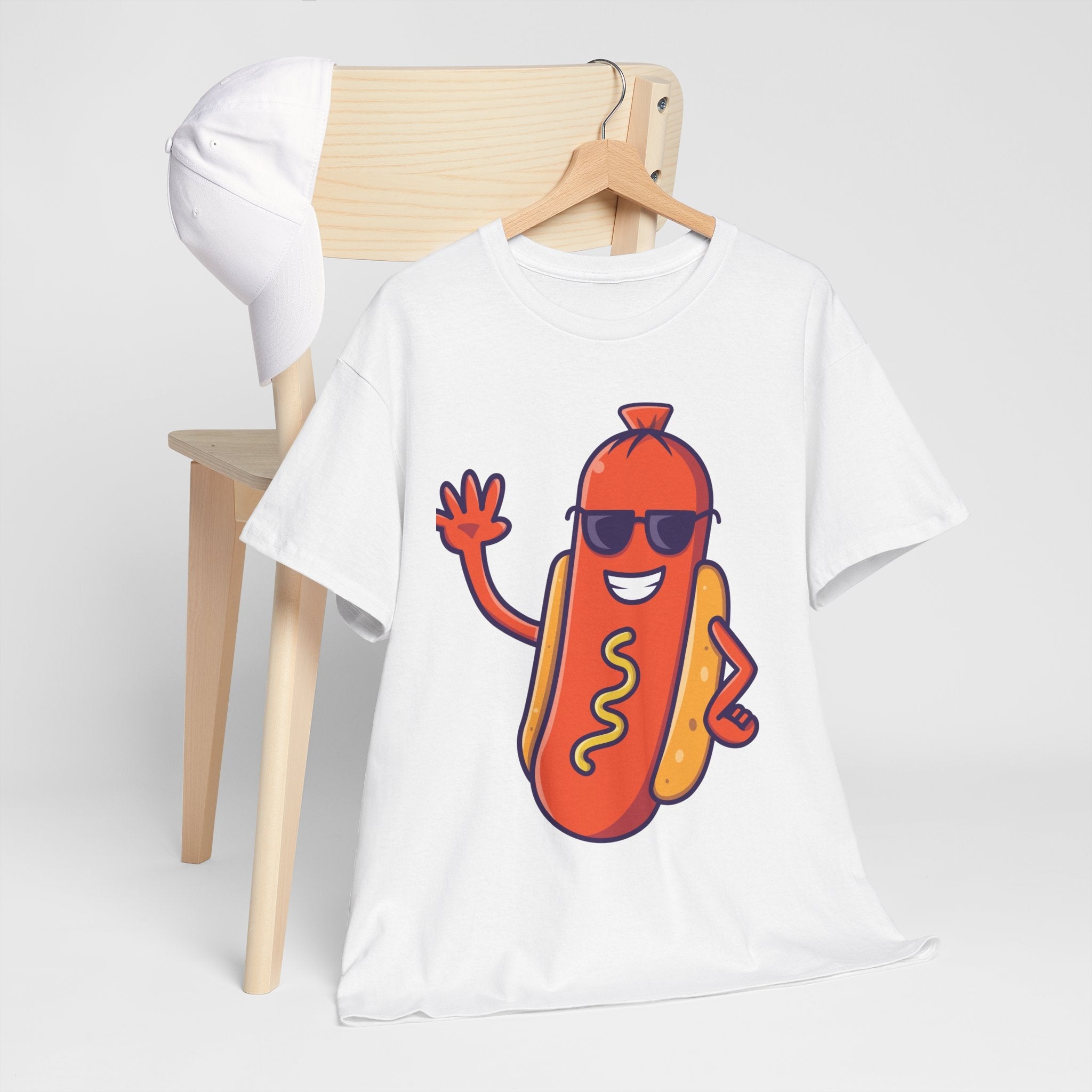 Sassy Hot Dog Graphic T- Shirt Printify