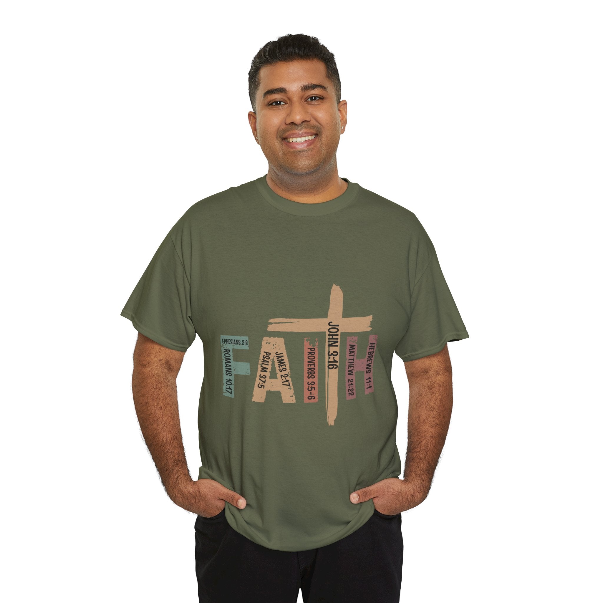 Faith Inspirational Unisex T- Shirt Printify