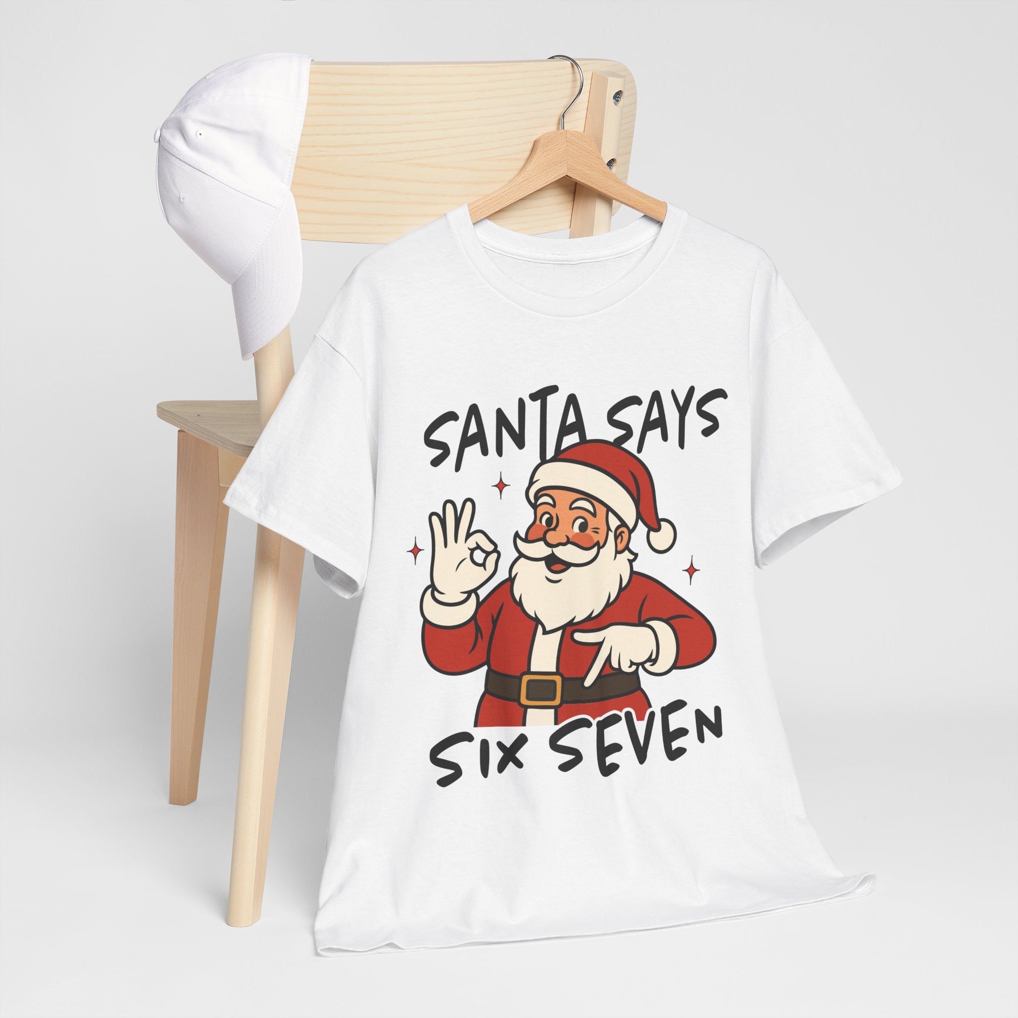Santa Says Six Seven Unisex T- Shirt Printify