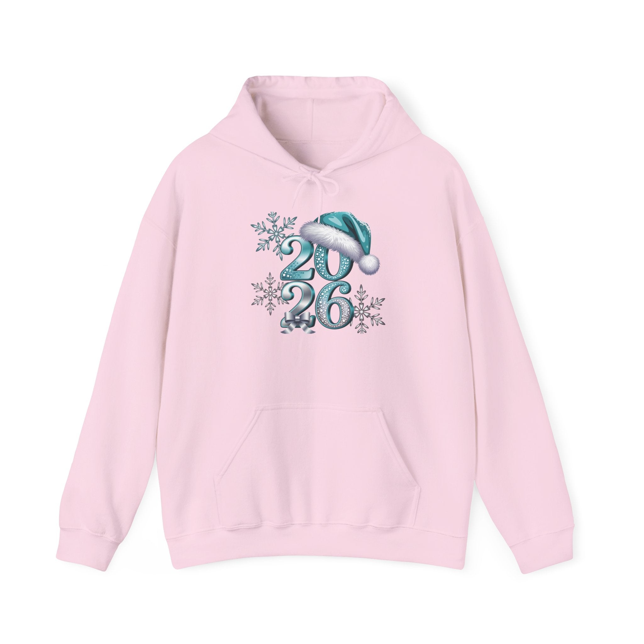 2026 Snowflake New Year Hoodie Printify