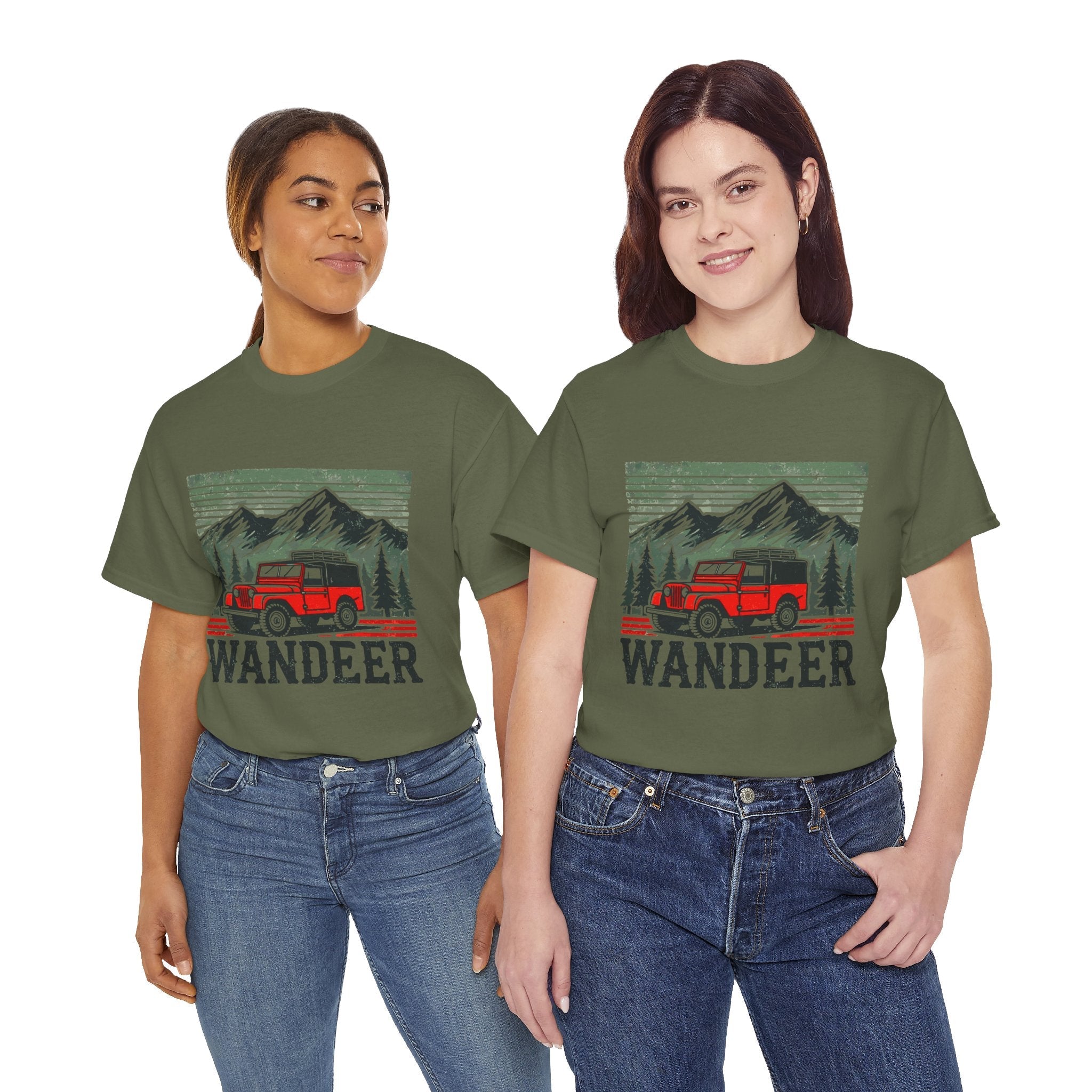 Wanderer Adventure Graphic T-Shirt Printify