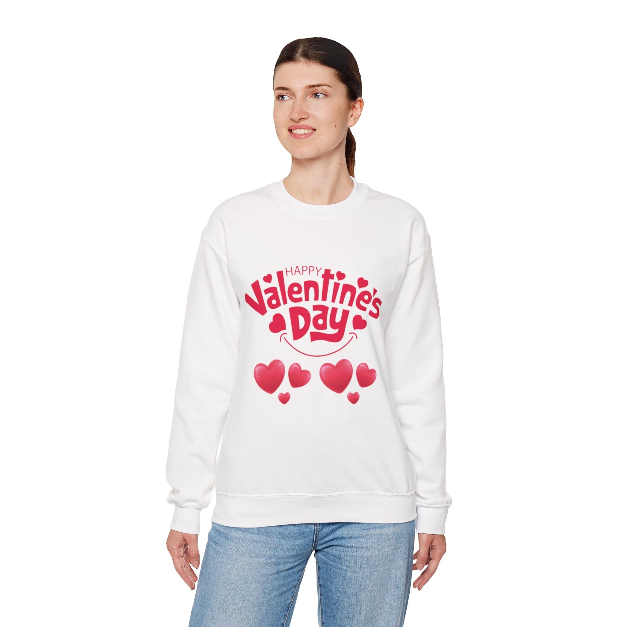 Valentine's Day Crewneck Sweatshirt Printify