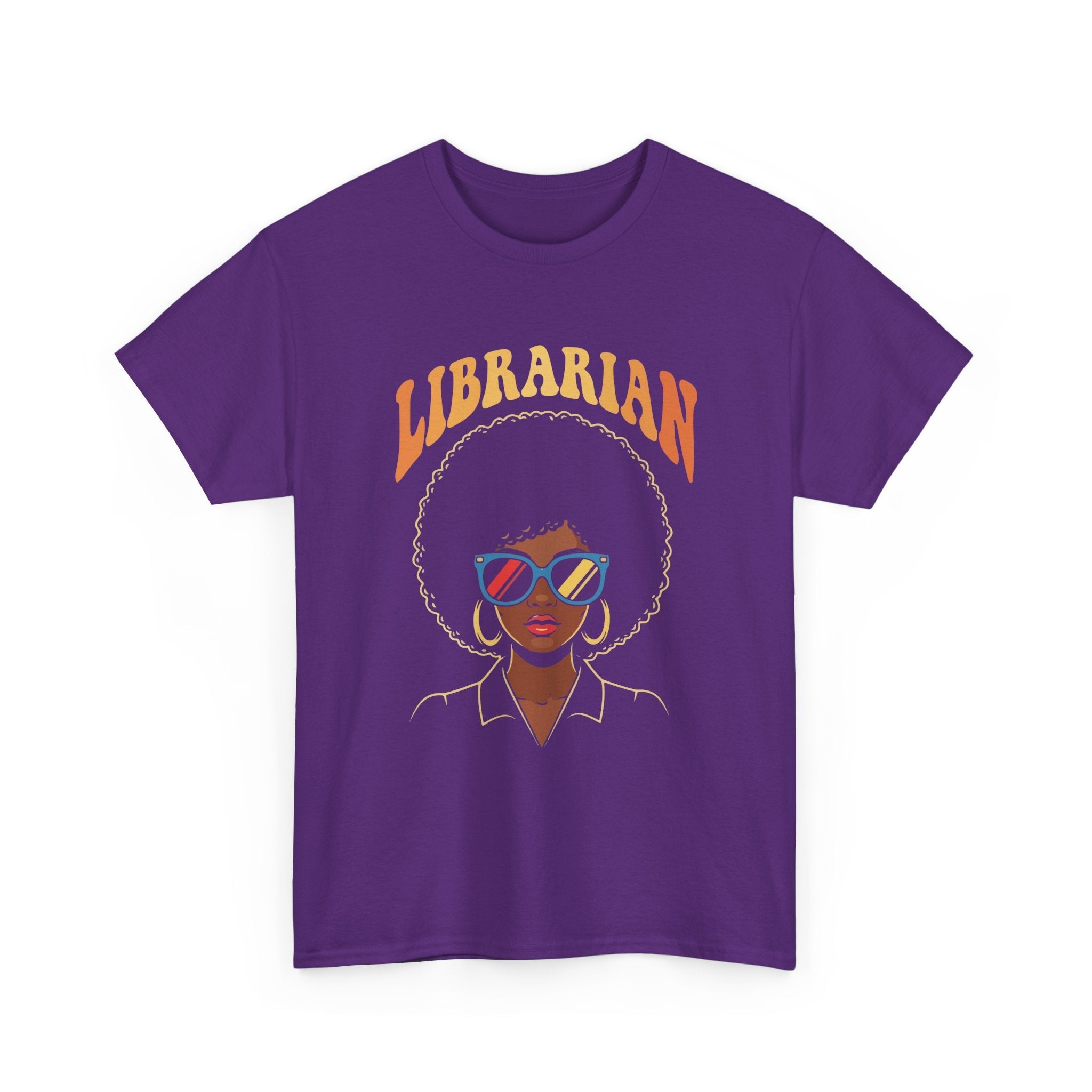 Cool Librarian Unisex Vintage T- Shirt Printify