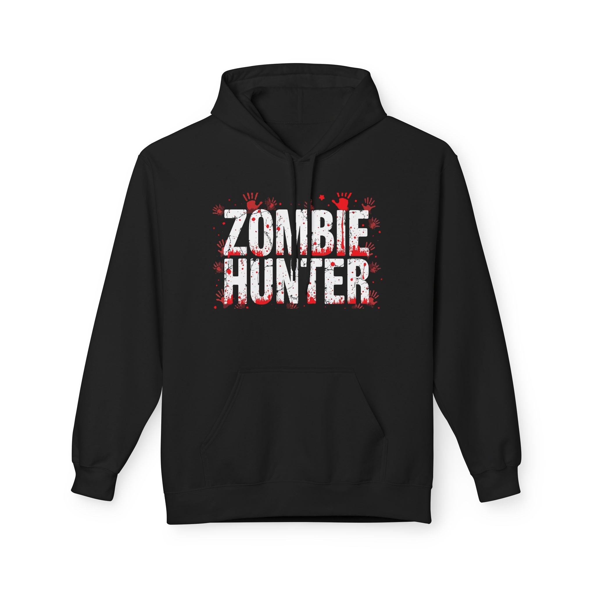 Zombie Hunter Graphic Hoodie Printify