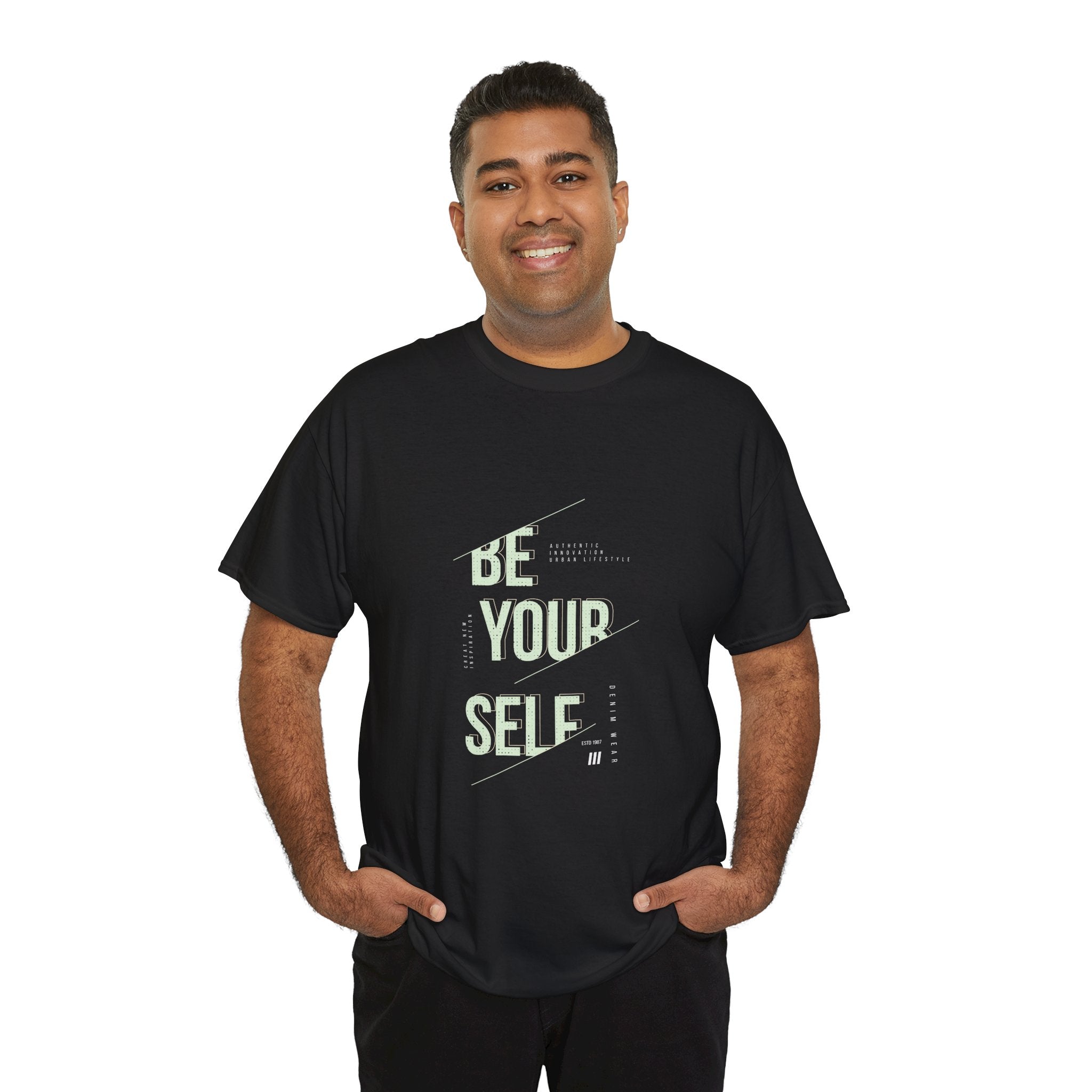 Be Your self  Slogan T-Shirt Printify