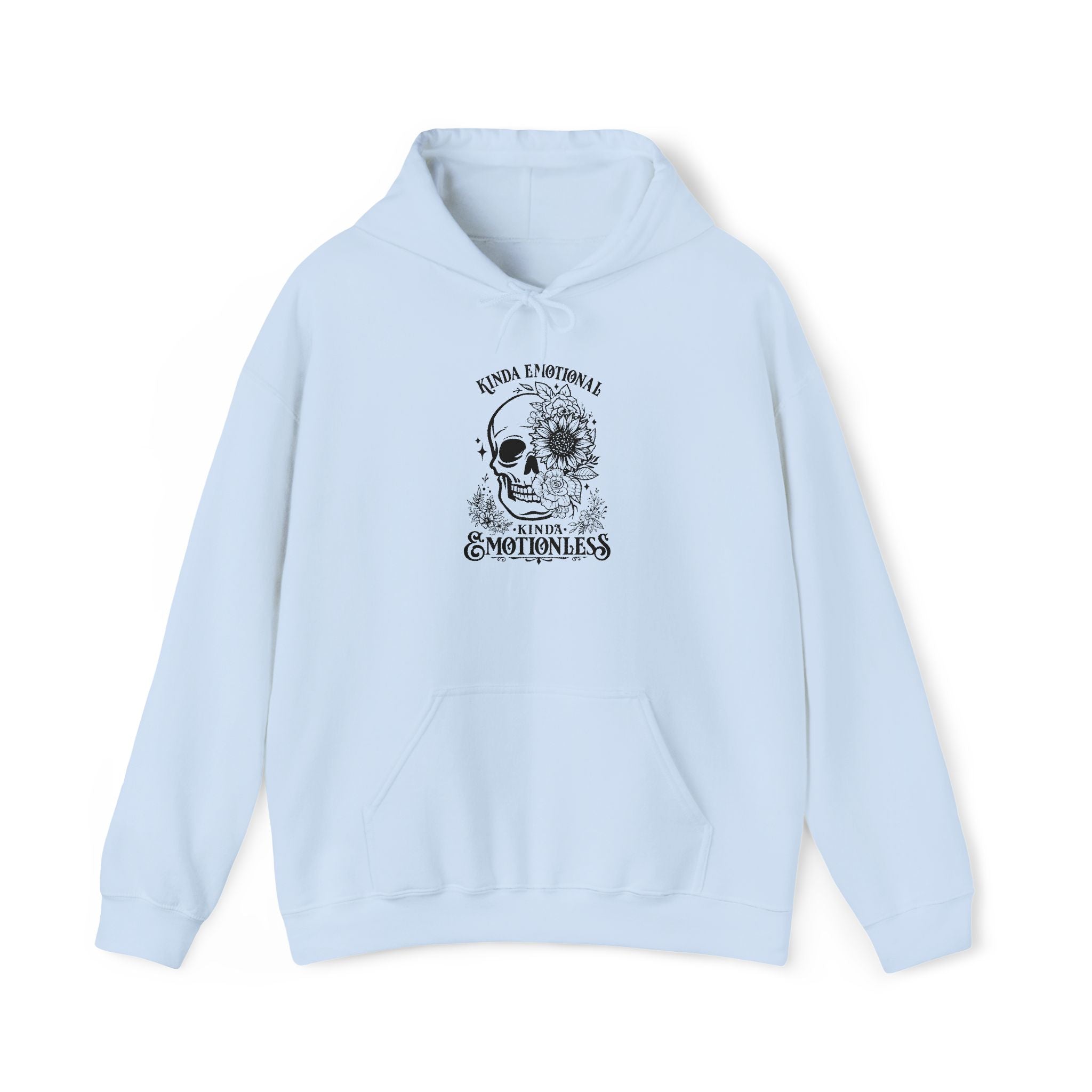 Vintage Gothic Skull Hoodie