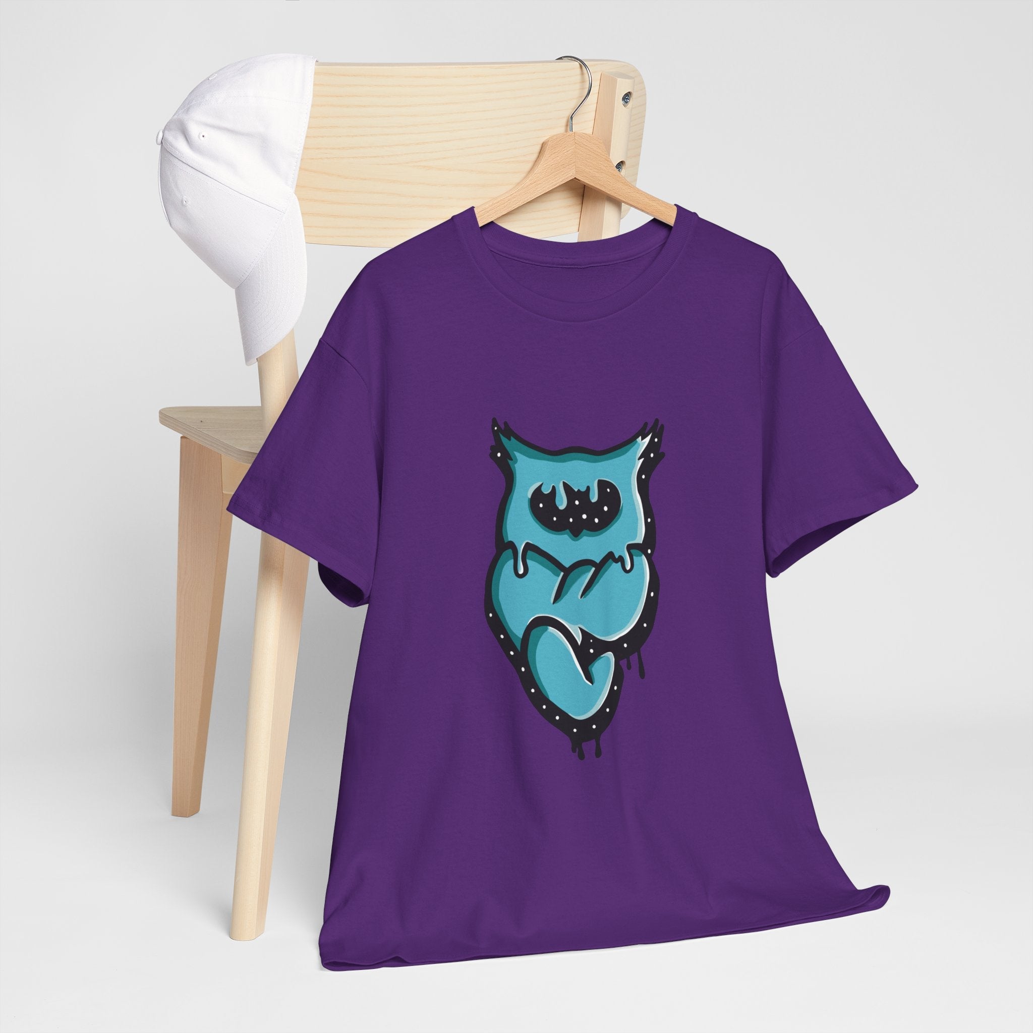 Owl - Graffiti Lettering T- Shirt Printify