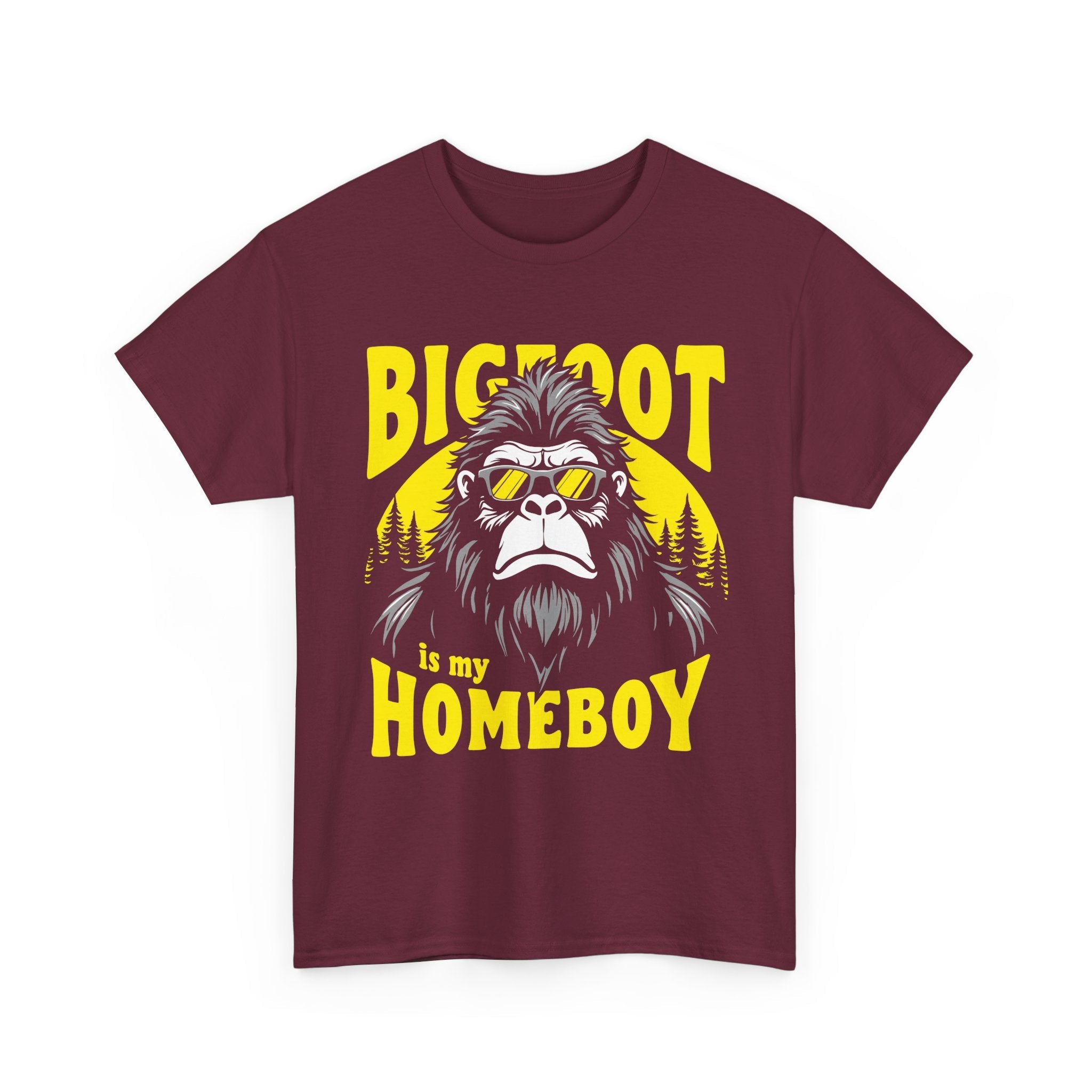 Bigfoot Homeboy Unisex Graphic T-Shirt Printify