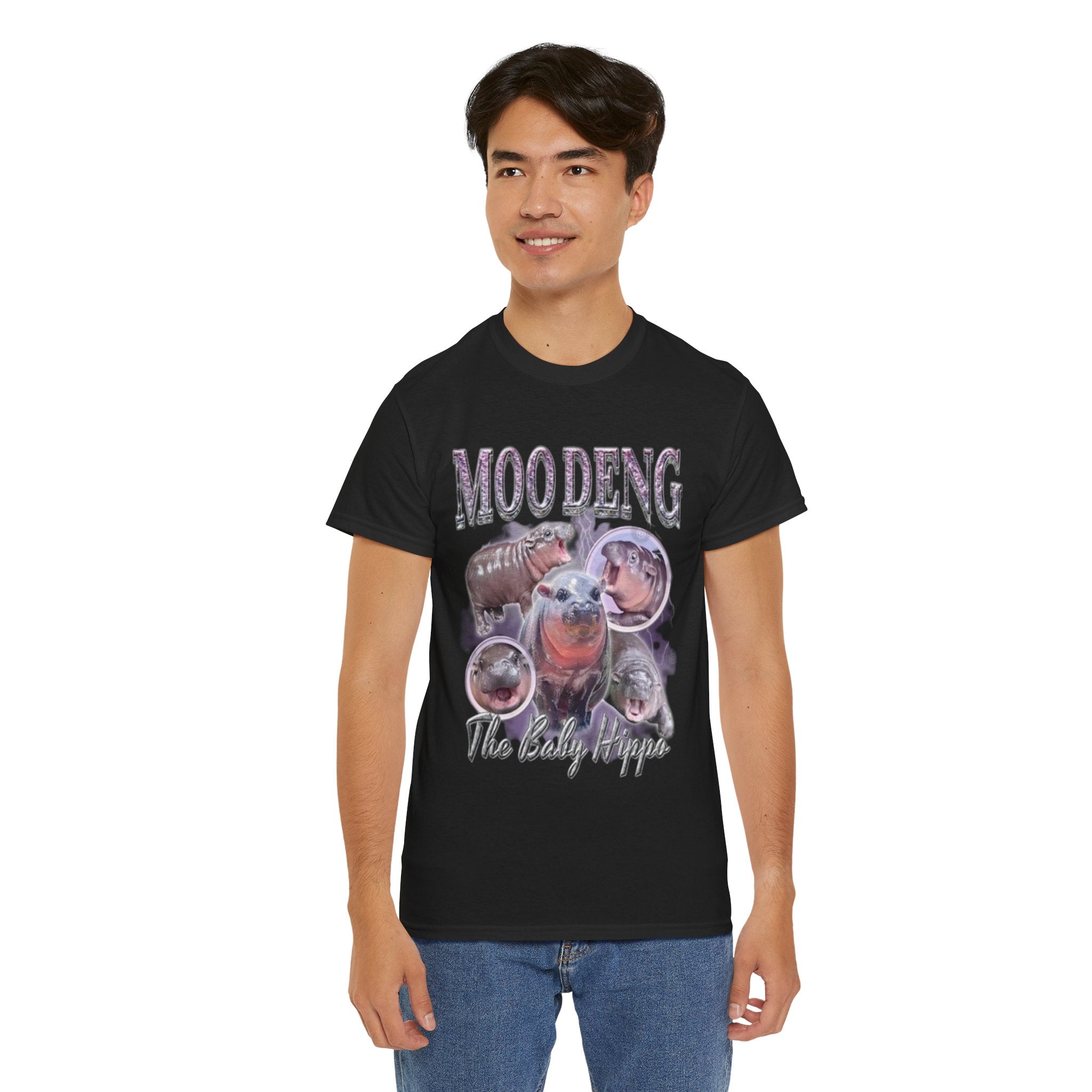 Moo Deng The Baby Hippo T-Shirt Printify