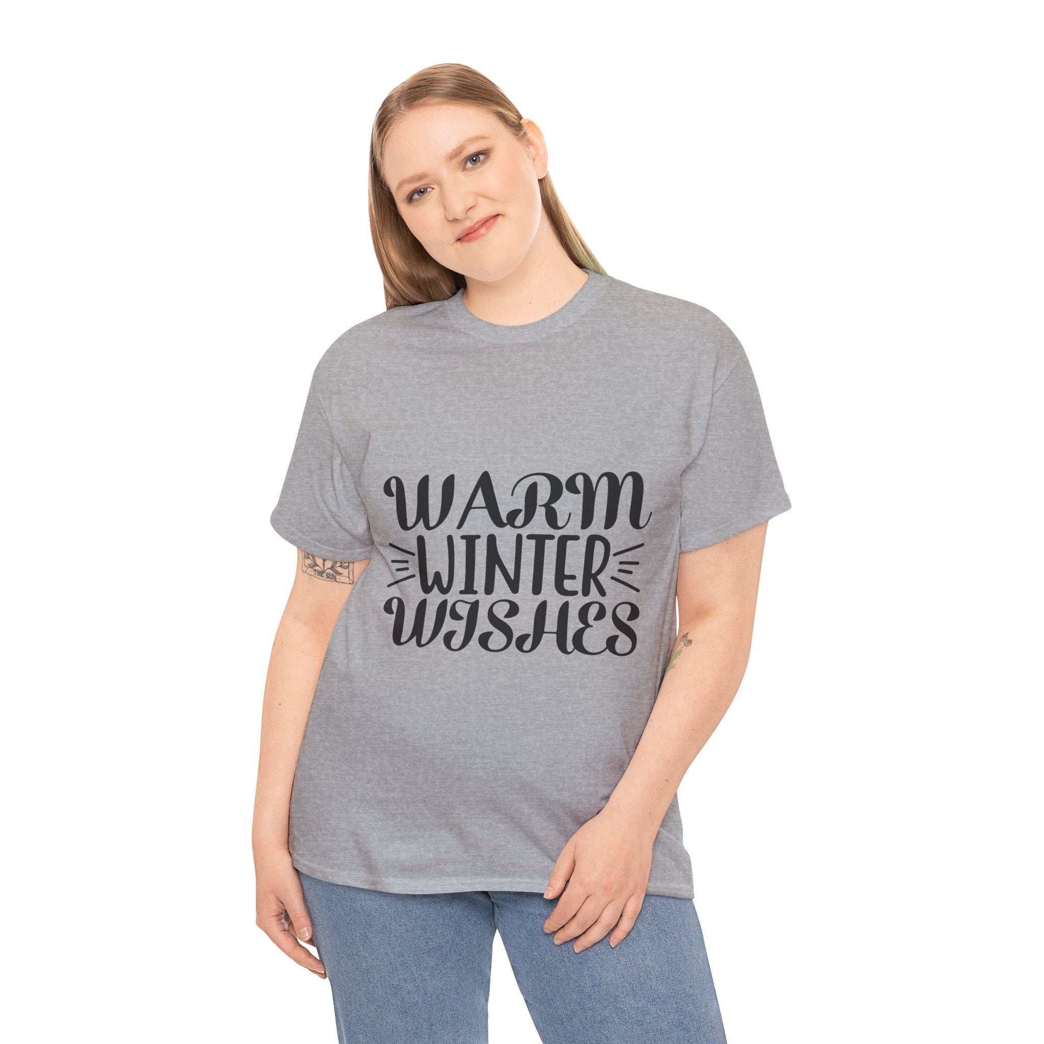 Warm Winter Wishes Unisex T-Shirt Printify