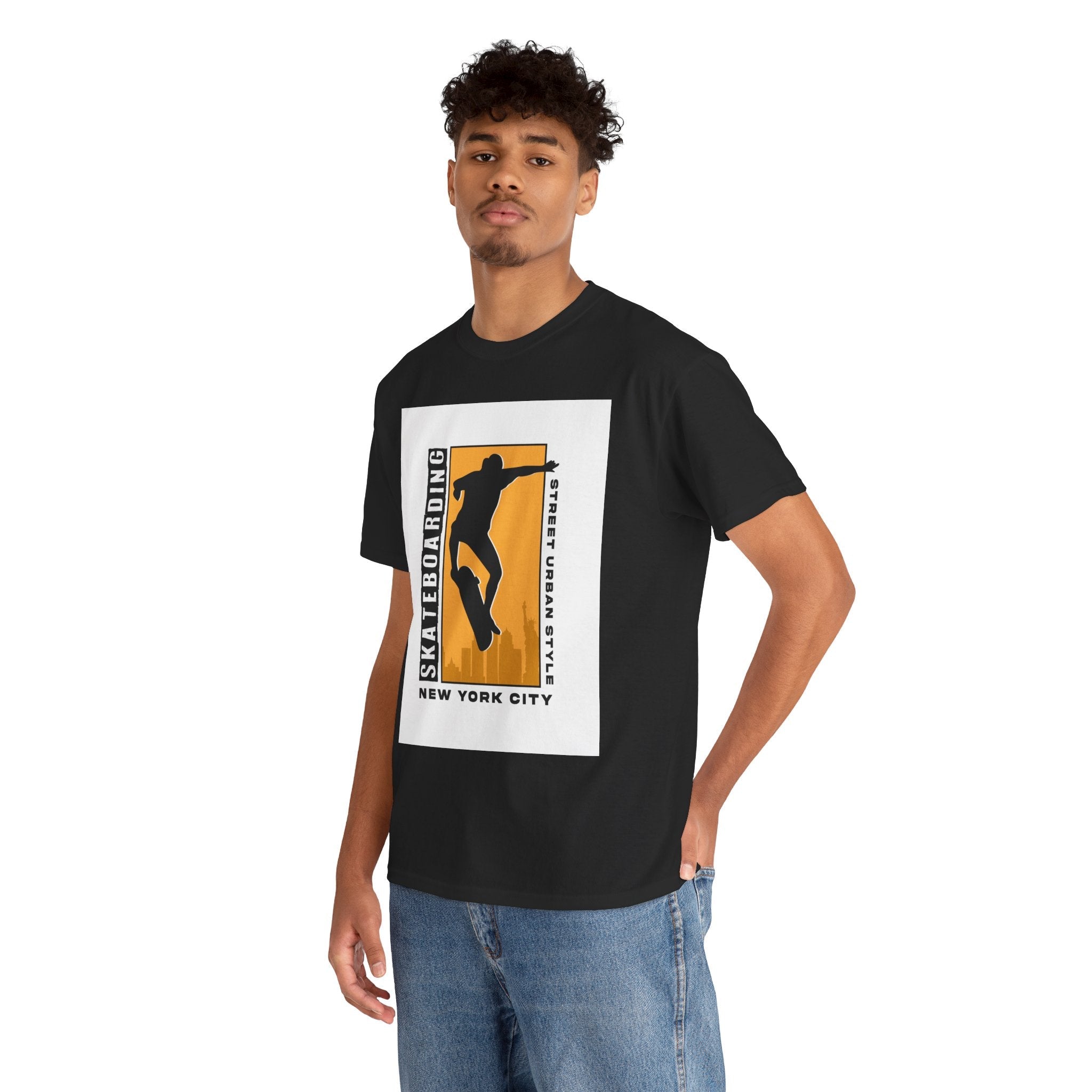 Skateboarding Unisex Graphic T- Shirt Printify