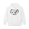 Soccer Heart Graphic Hoodie Printify