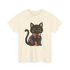 Cute Black Cat Halloween T- Shirt Printify