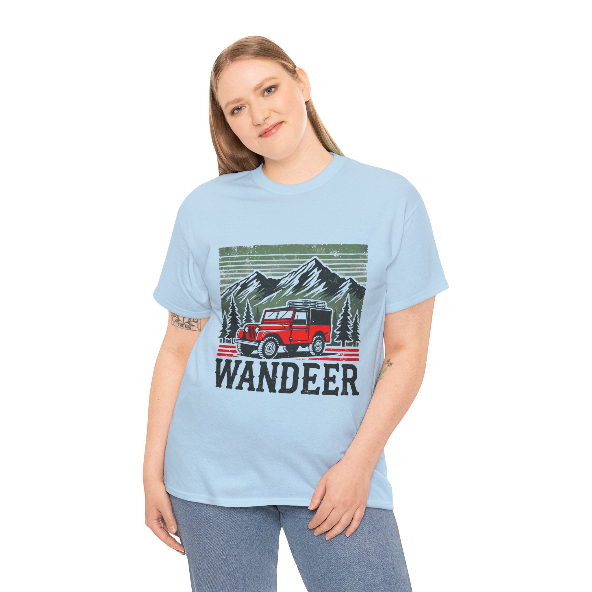 Wanderer Adventure Graphic T-Shirt Printify