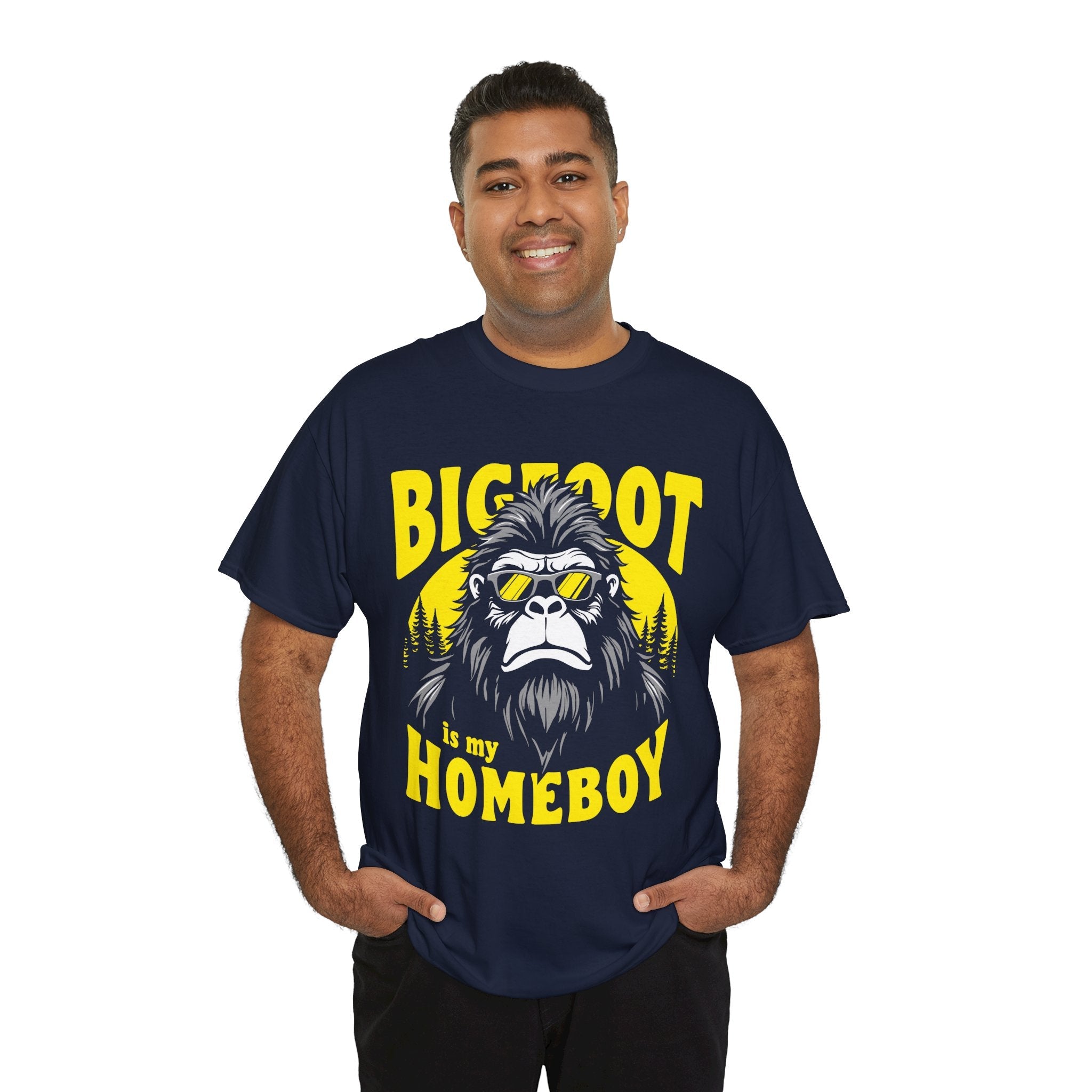 Bigfoot Homeboy Unisex Graphic T-Shirt Printify