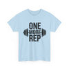 Motivational Fitness One More Rep Gym Shirt Printify