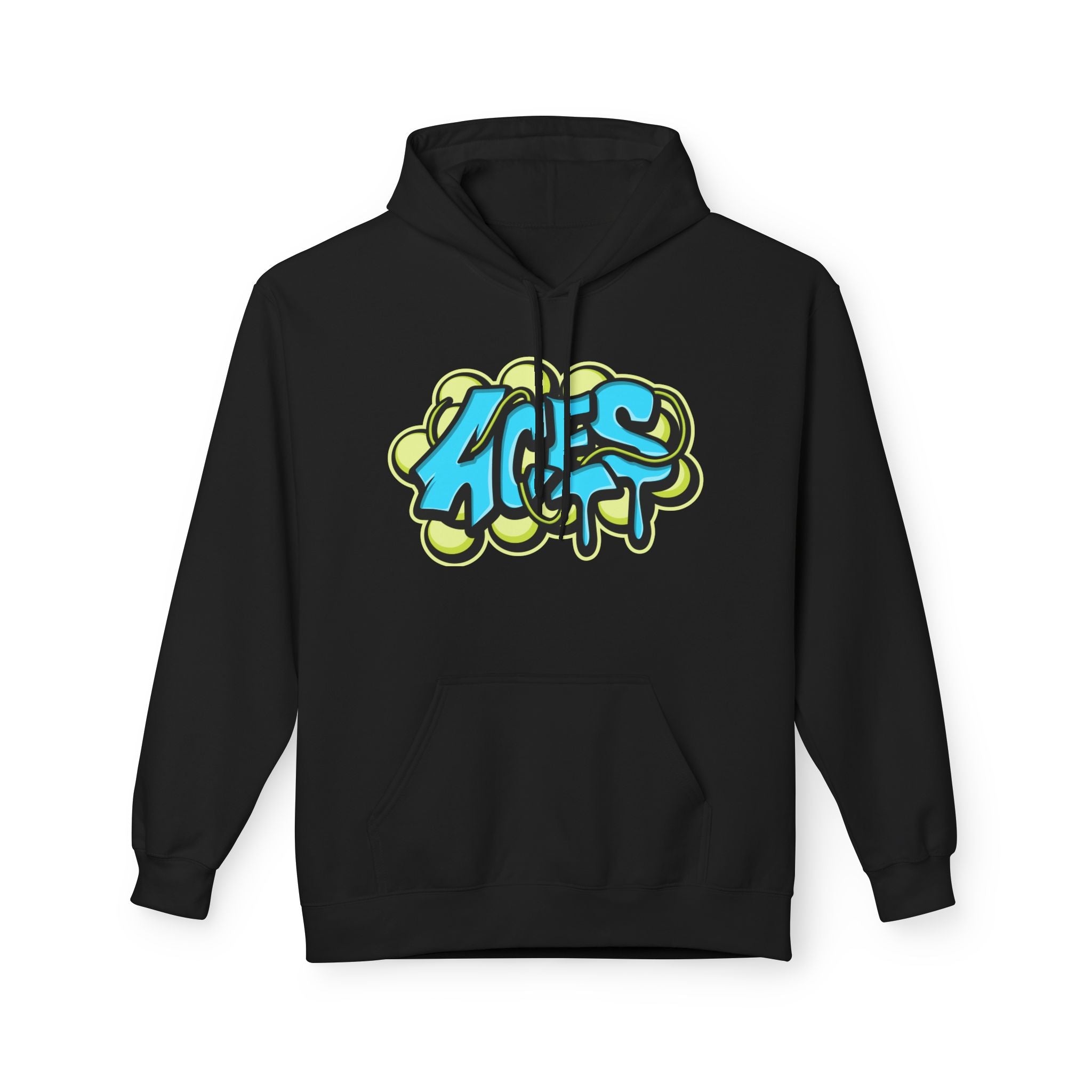 ACES Graffiti Streetwear Hoodie Printify