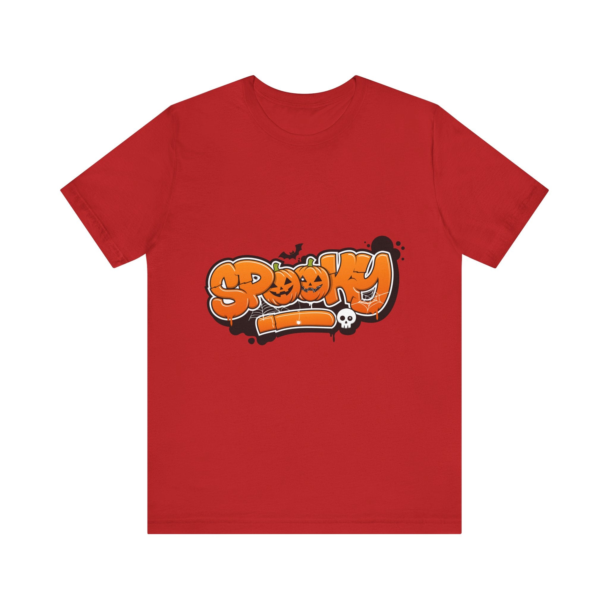 Spooky Jersey Halloween T-Shirt Printify