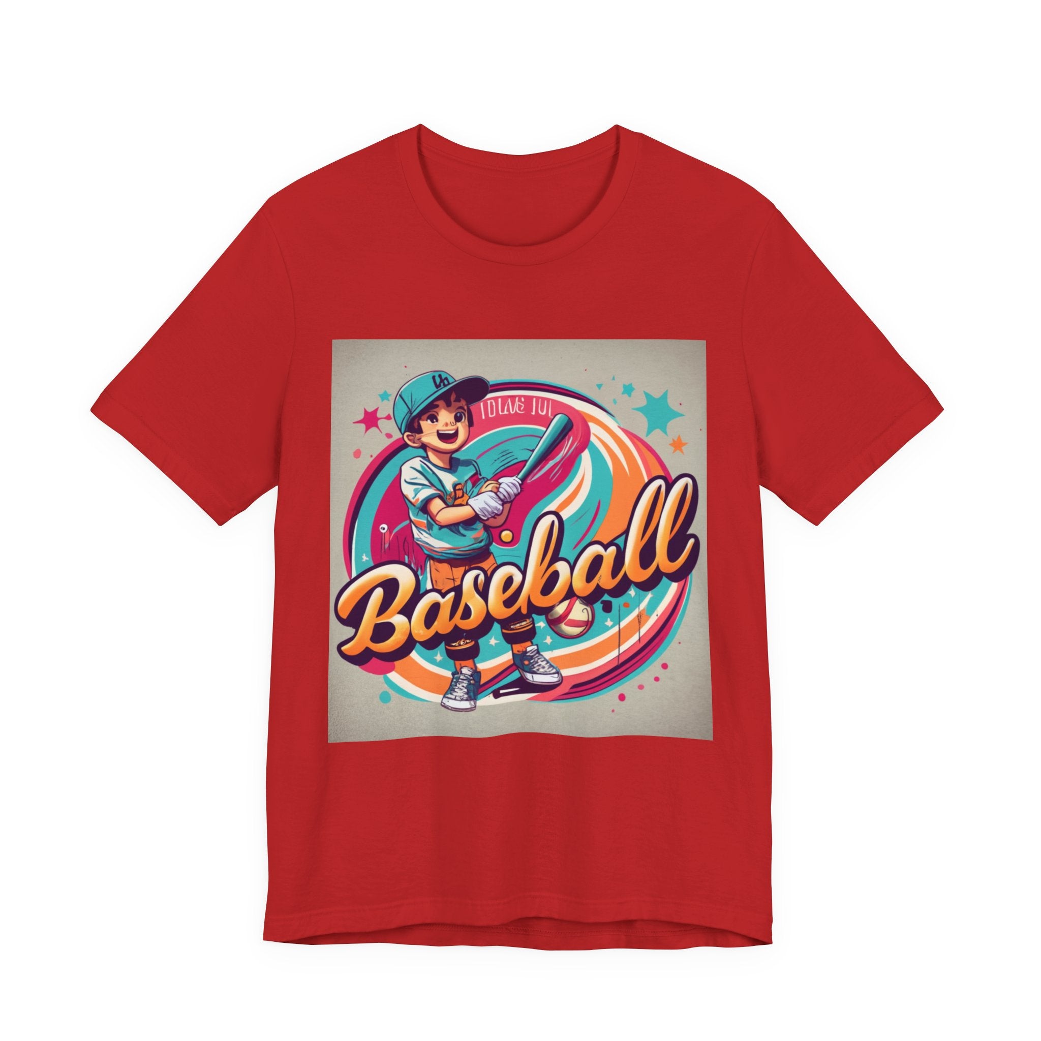 Baseball Vintage Style Graphic T- Shirt Printify