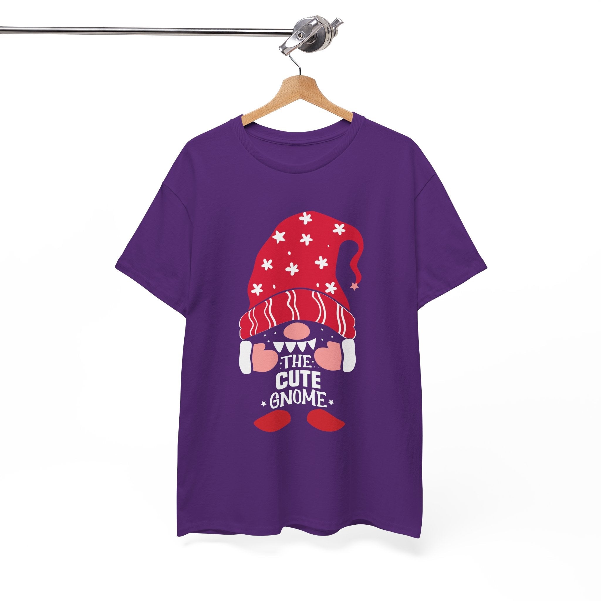 Cute Gnome Holiday T-Shirt Printify