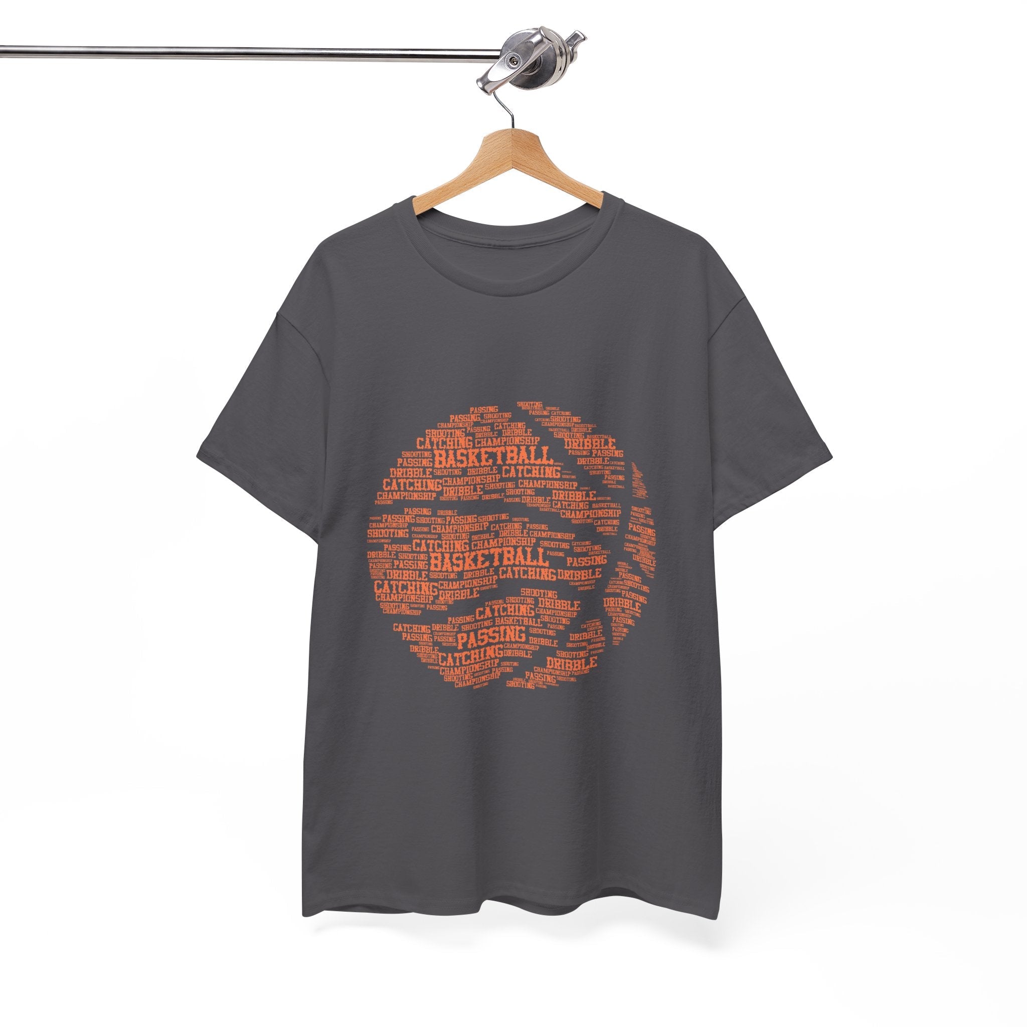 Basketball Word Art Unisex T- Shirt Printify