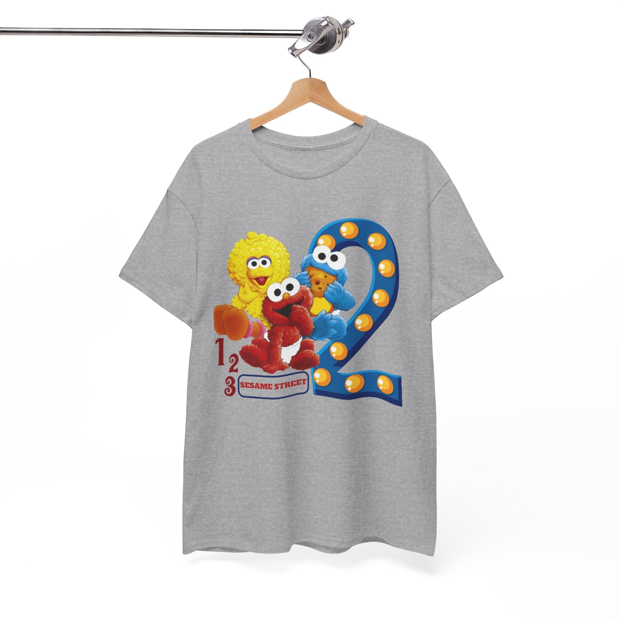123 Sesame Street T-Shirt Printify