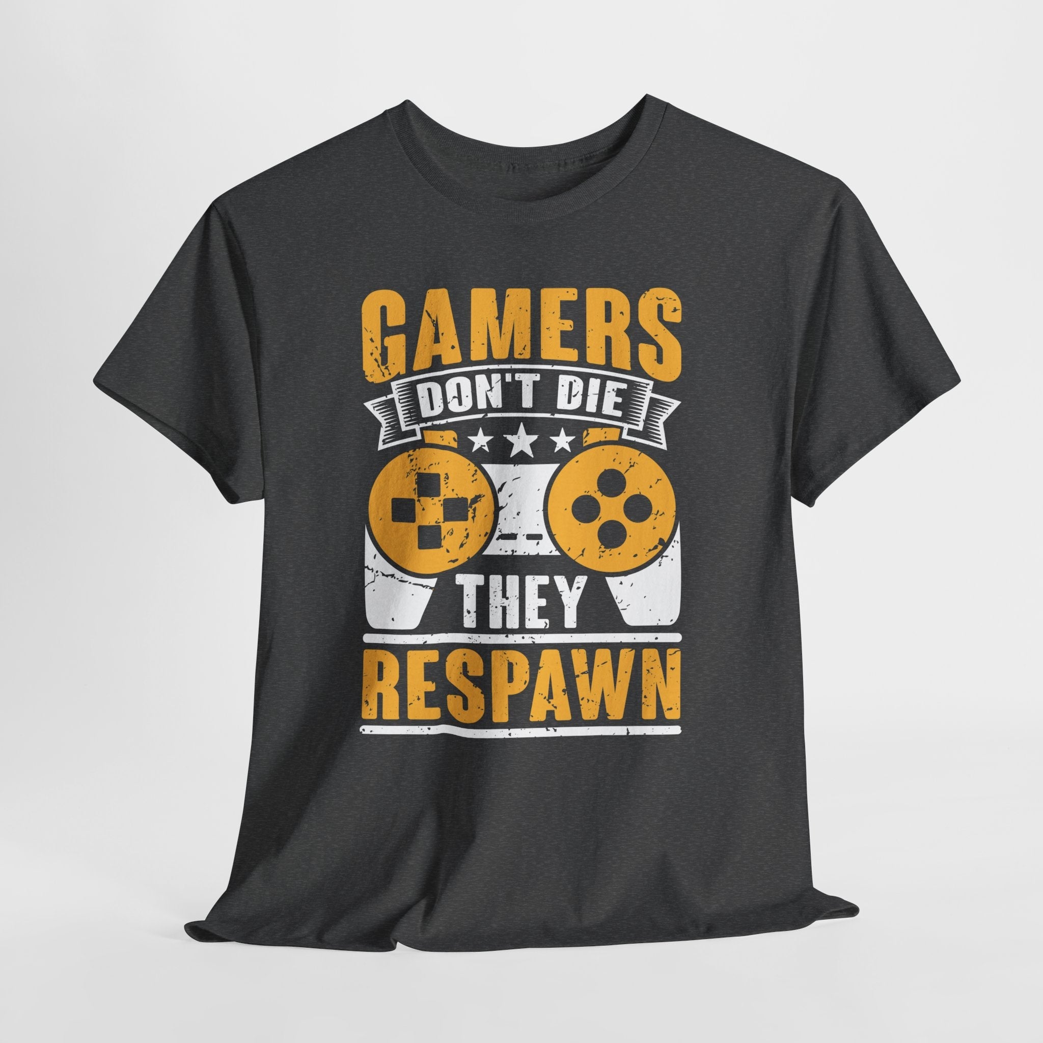 Gamers Don’t Die, They Respawn Unisex T-Shirt Printify