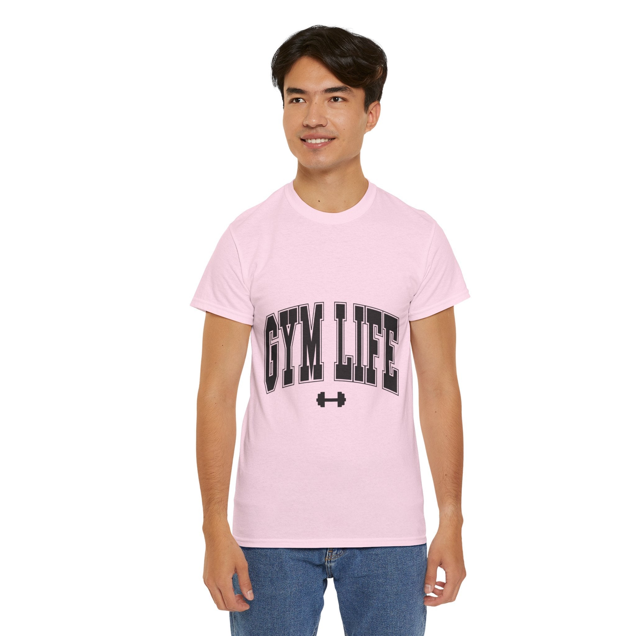 Gym Life Unisex Heavy Cotton T- Shirt Printify