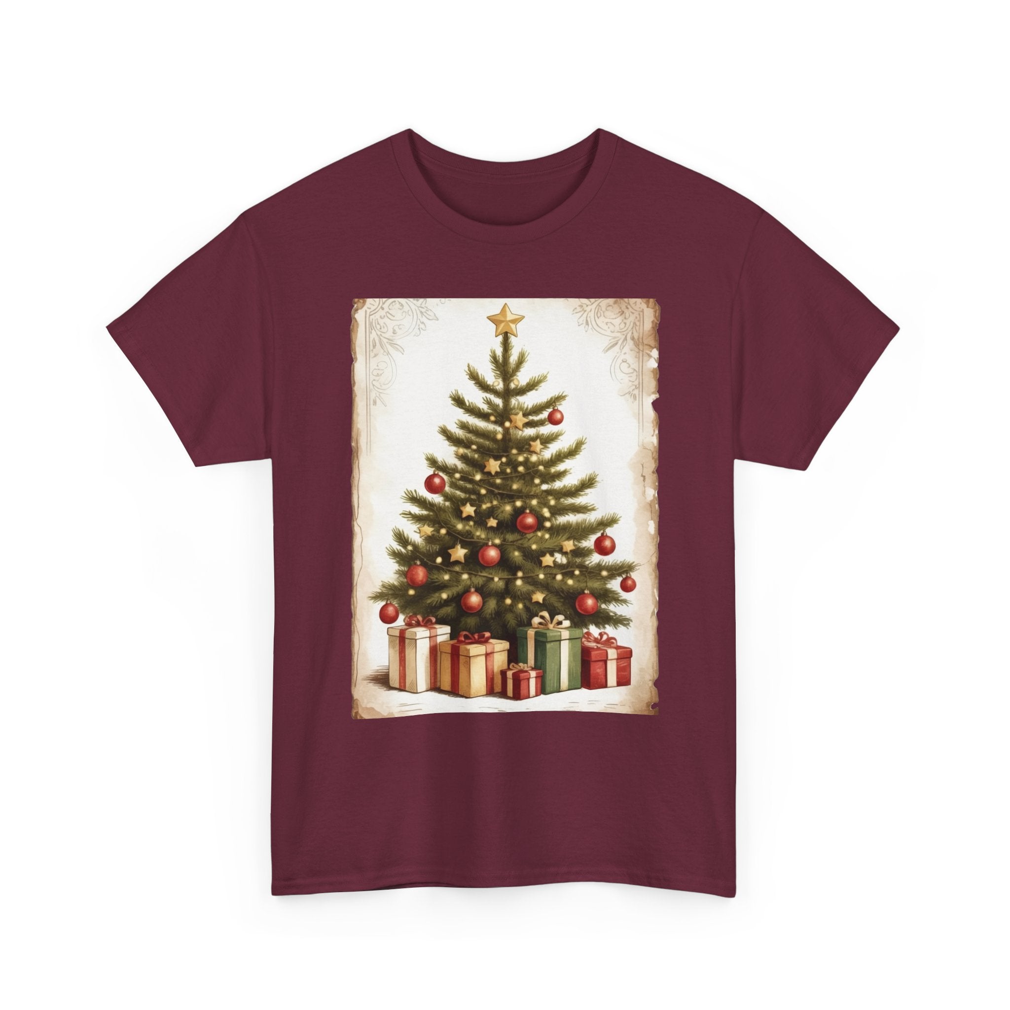 Christmas Tree Unisex T- Shirt Printify