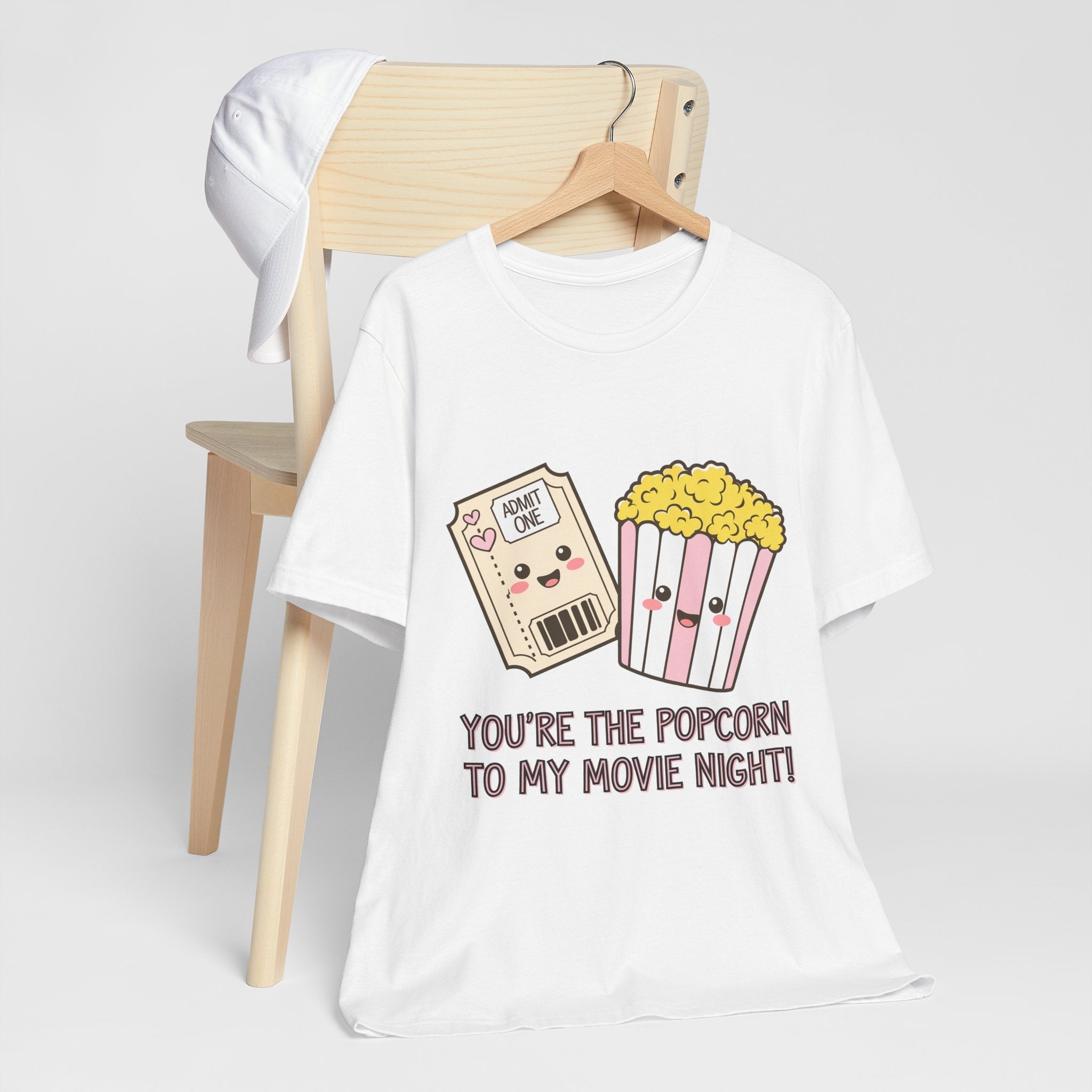 Movie Night Graphic T-Shirt Printify