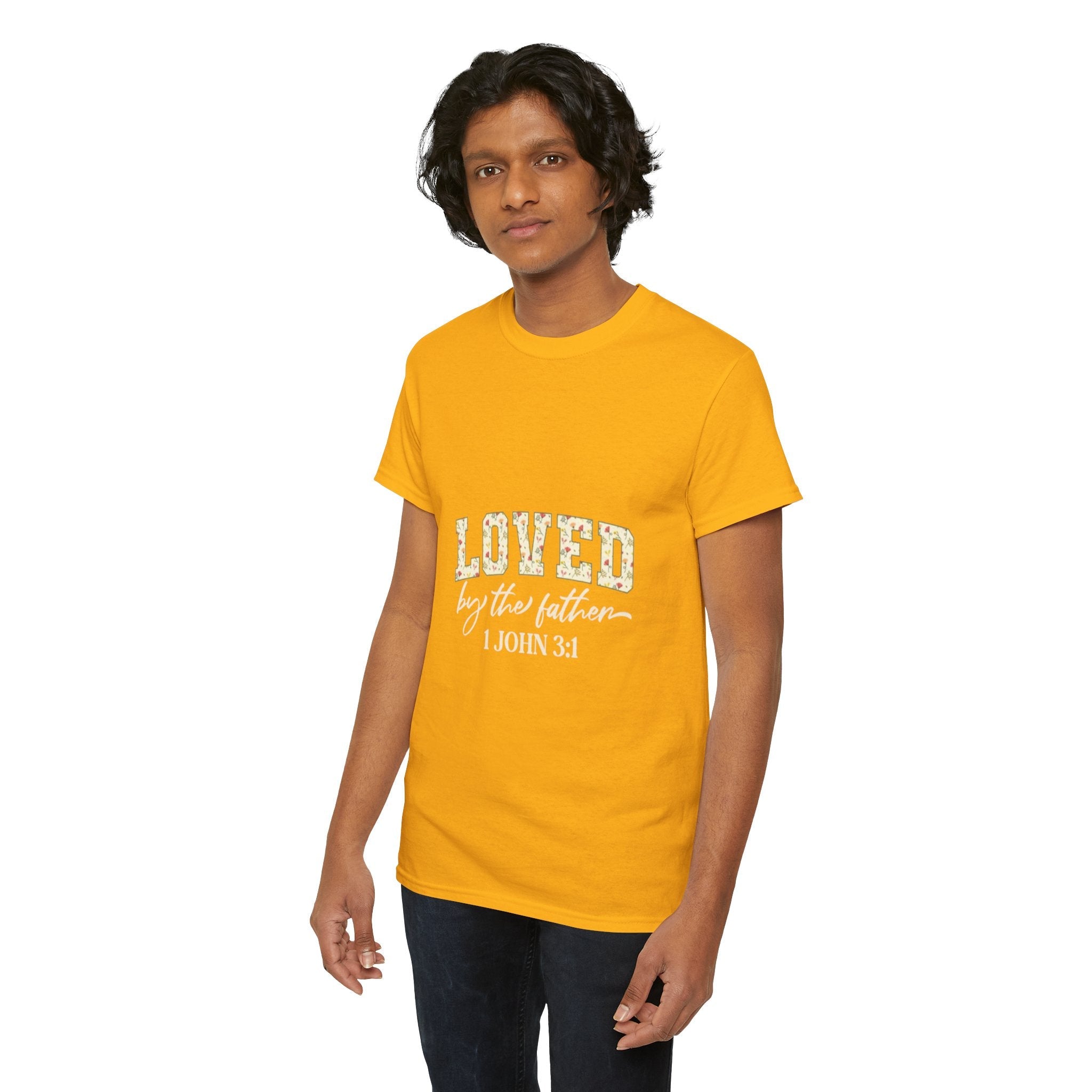 Loved by the Father T-Shirt Printify