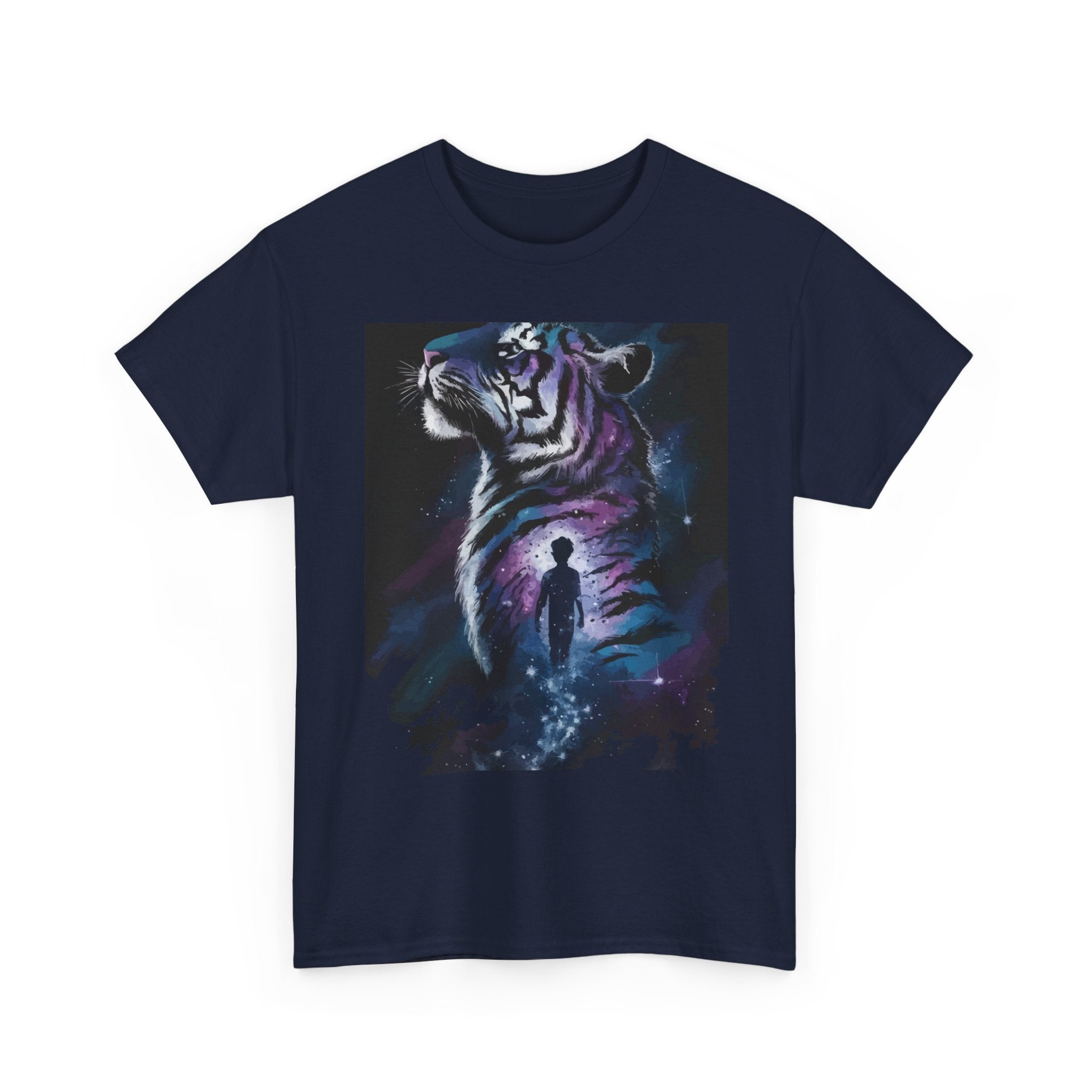 Mystical Tiger Graphic T-Shirt Printify