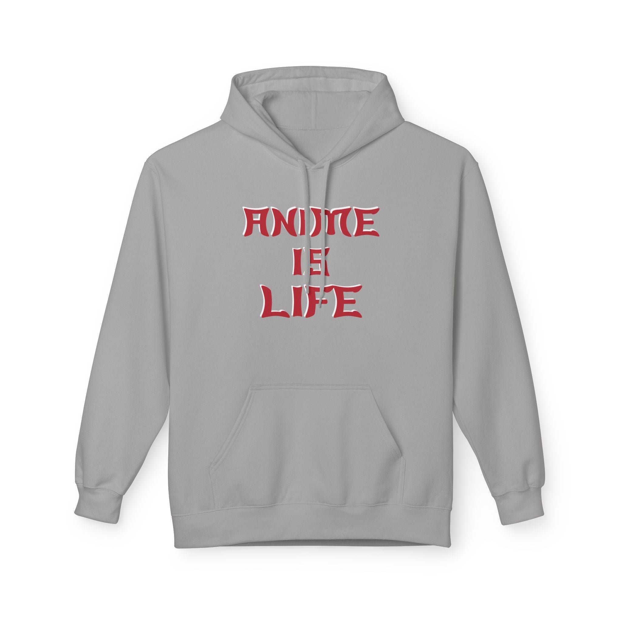 Anime Is Life Graphic Hoodie Printify