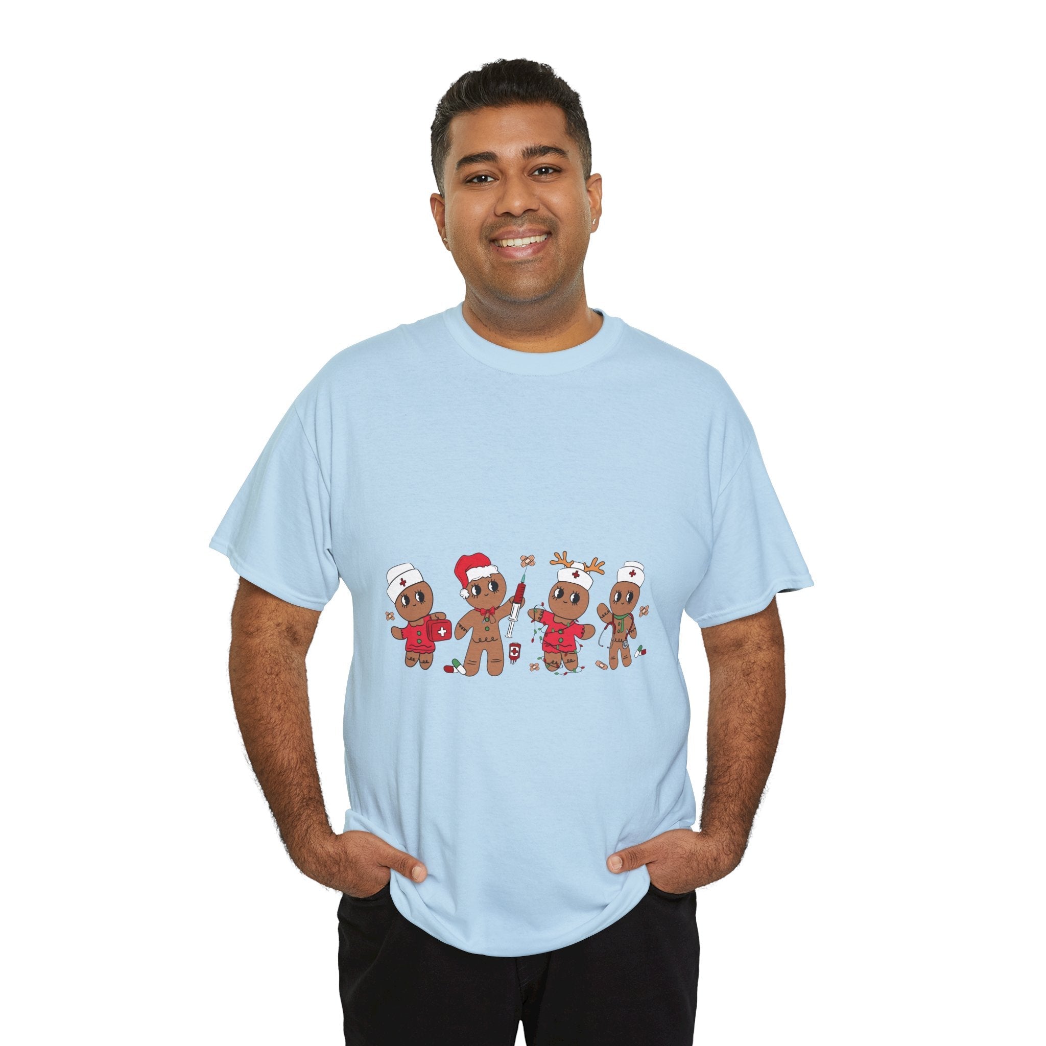 Holiday Bear Graphic T-Shirt Printify