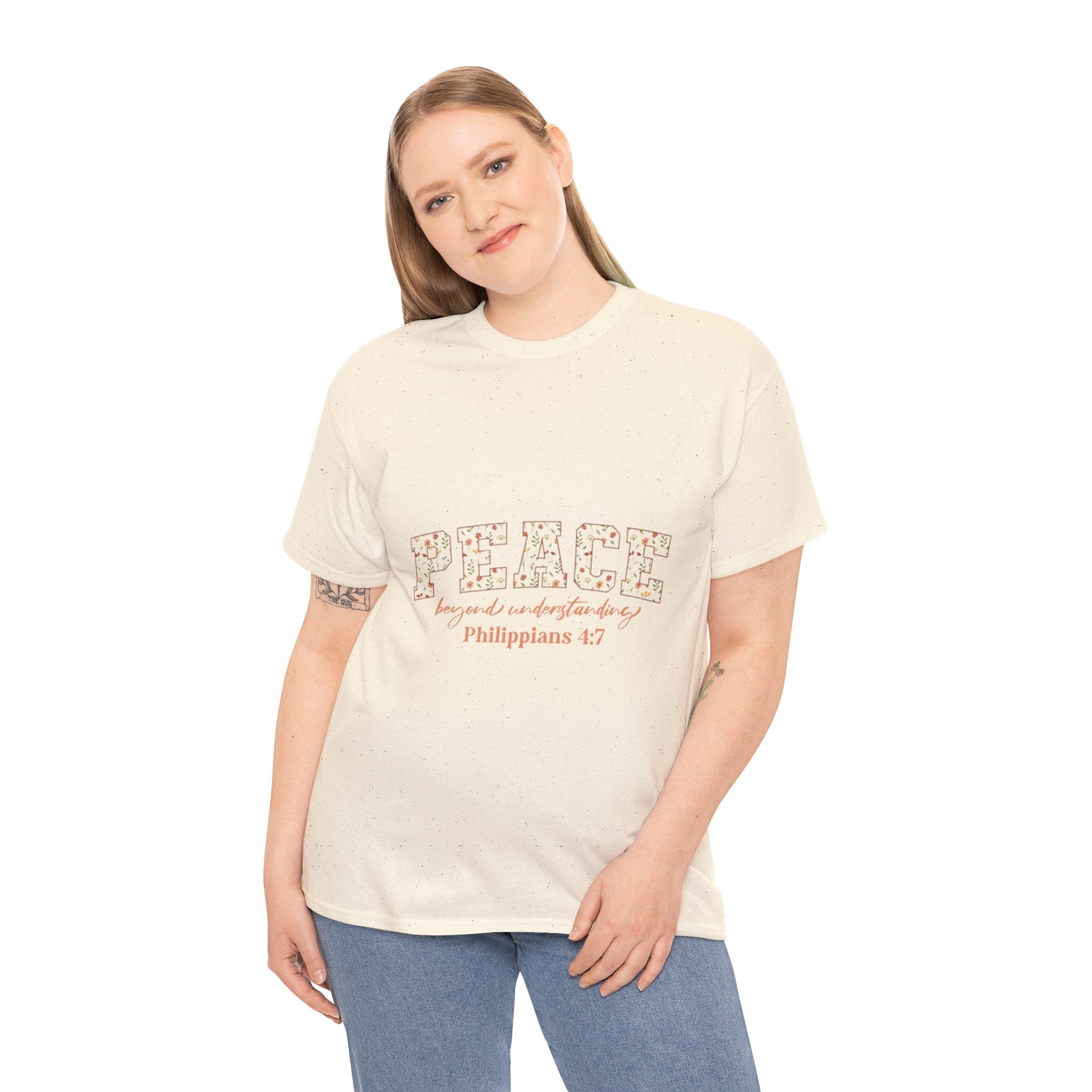 Peaceful Message Unisex T-Shirt Printify