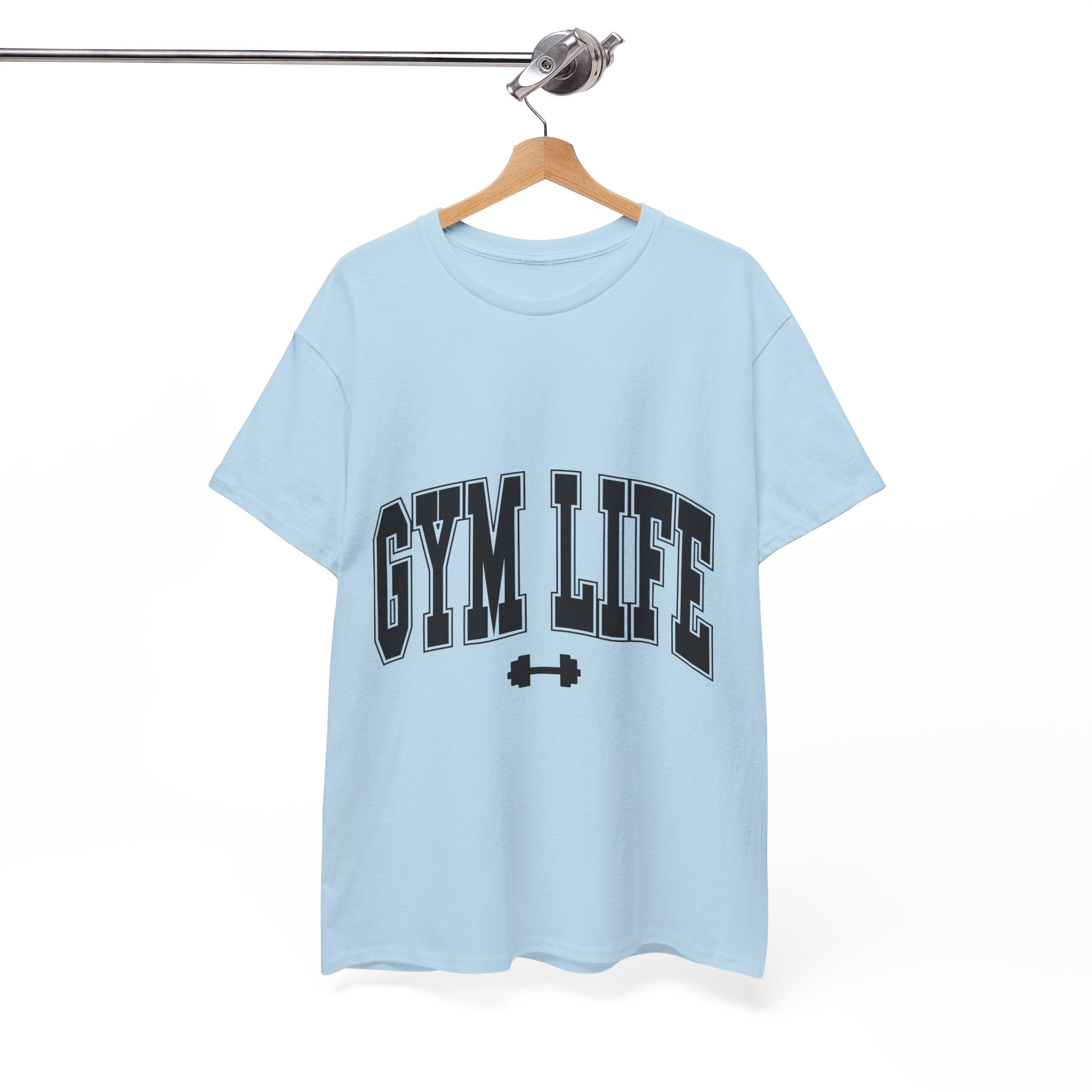 Gym Life Unisex Heavy Cotton T- Shirt Printify